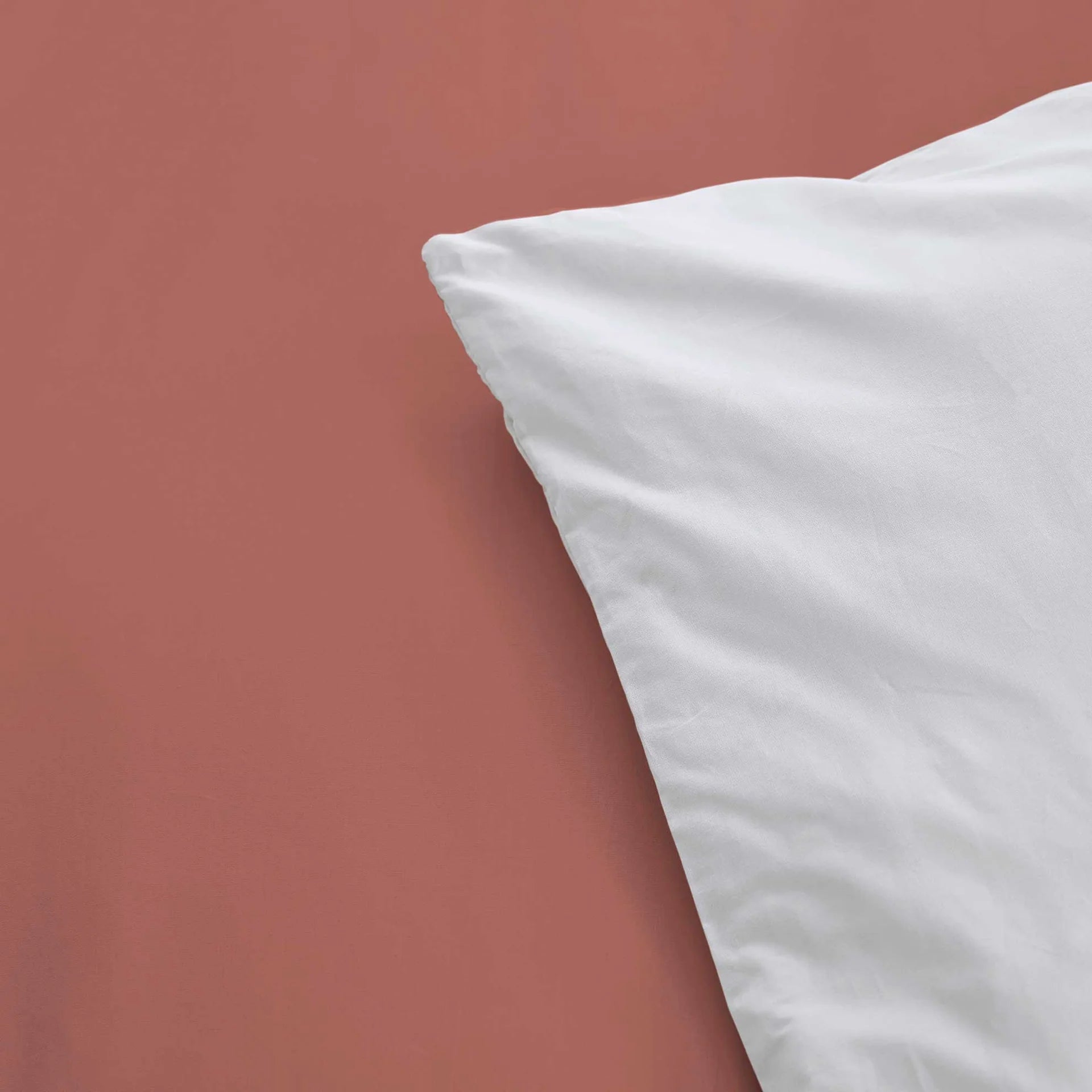 Byrklund Dekbedovertrek Side Way - Terra / Wit - 100% Katoen