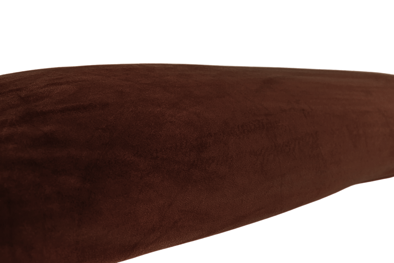 Coffee Brown Bodypillow Kussensloop – Luxe Velvet Hoes | Zacht & Onderhoudsvriendelijk