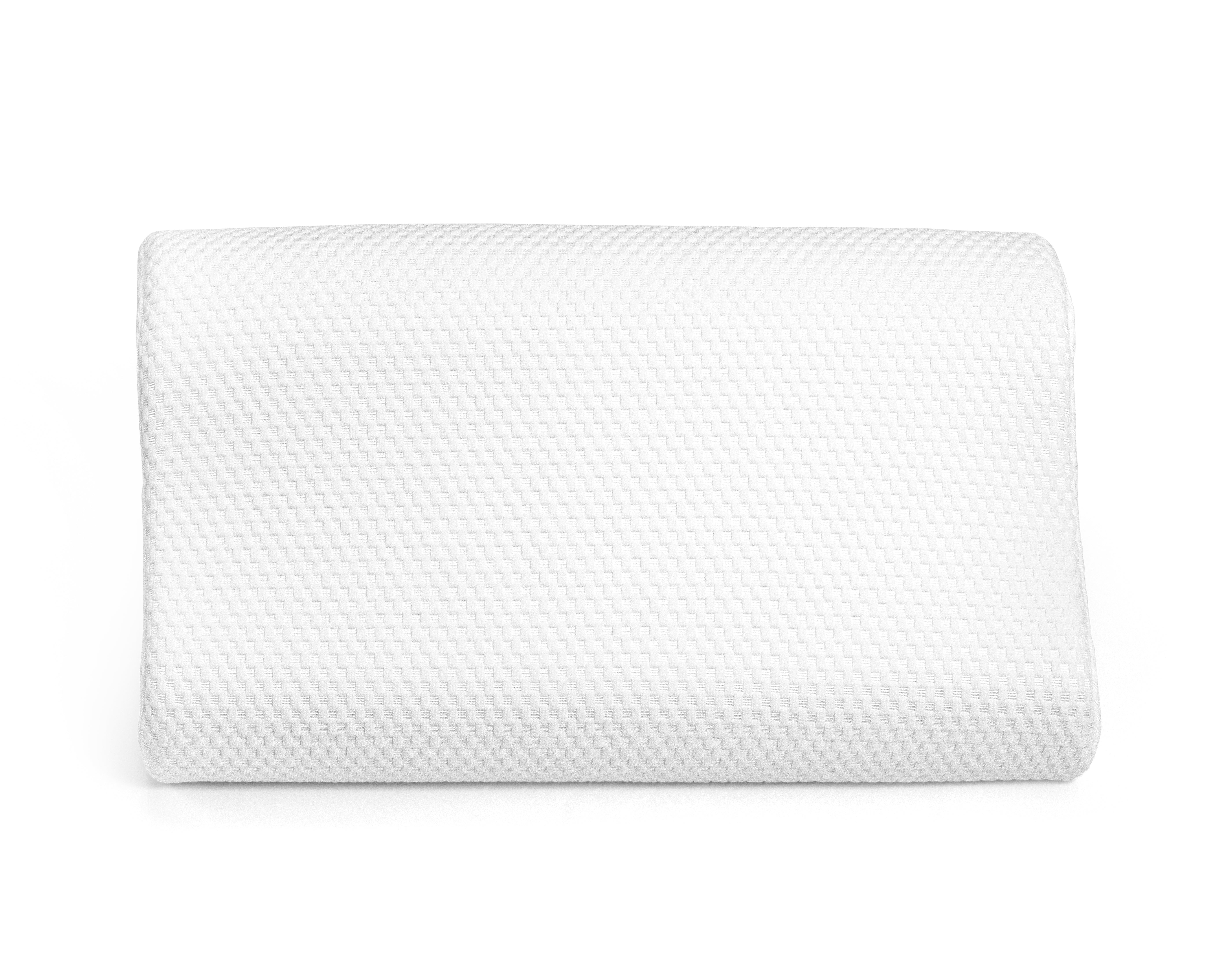 Contour Traagschuim Kussen 60 x 35 - Zachte tijk - Nek ondersteunend - Drukverlagend traagschuim