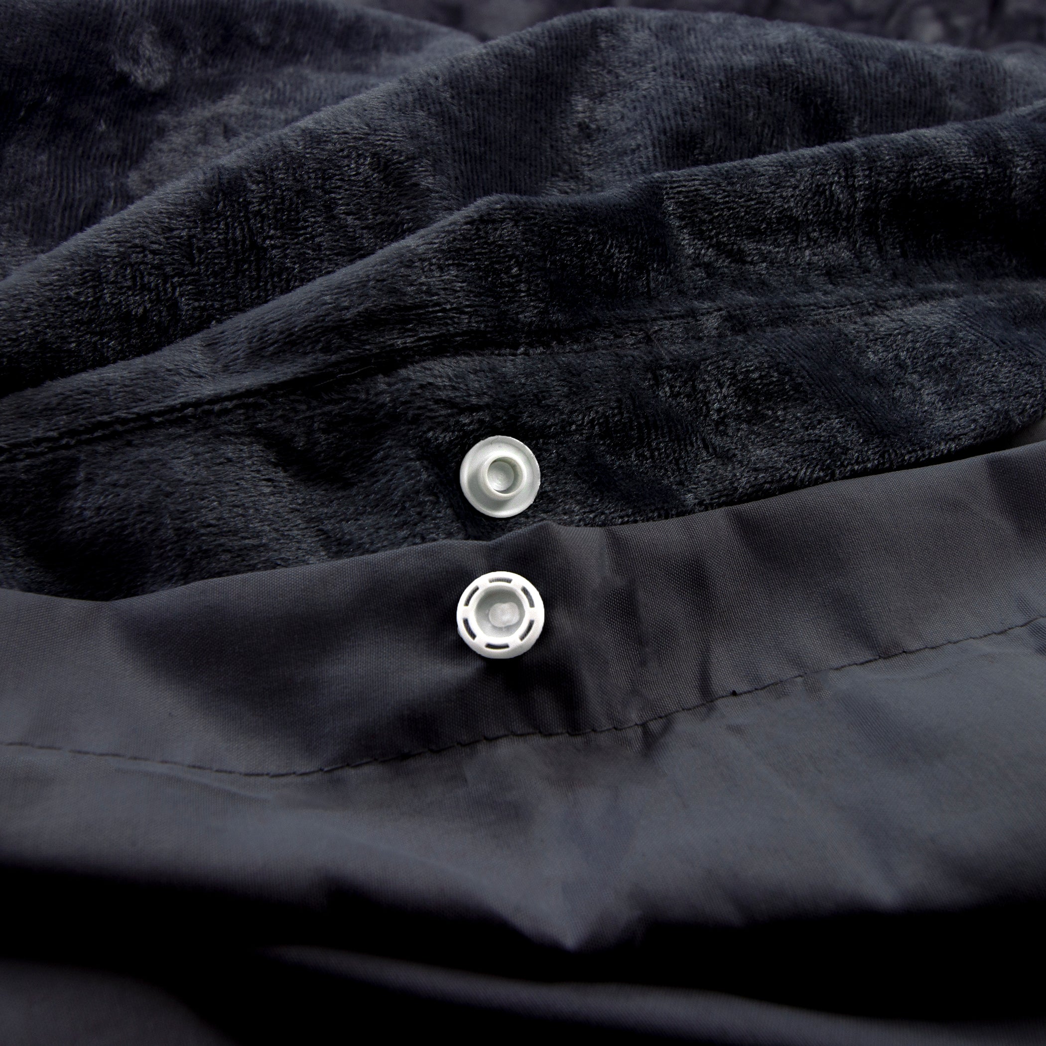 Crystal Velvet Duvet Cover Black - Crushed effect - Velvet soft - Luxuriously packaged