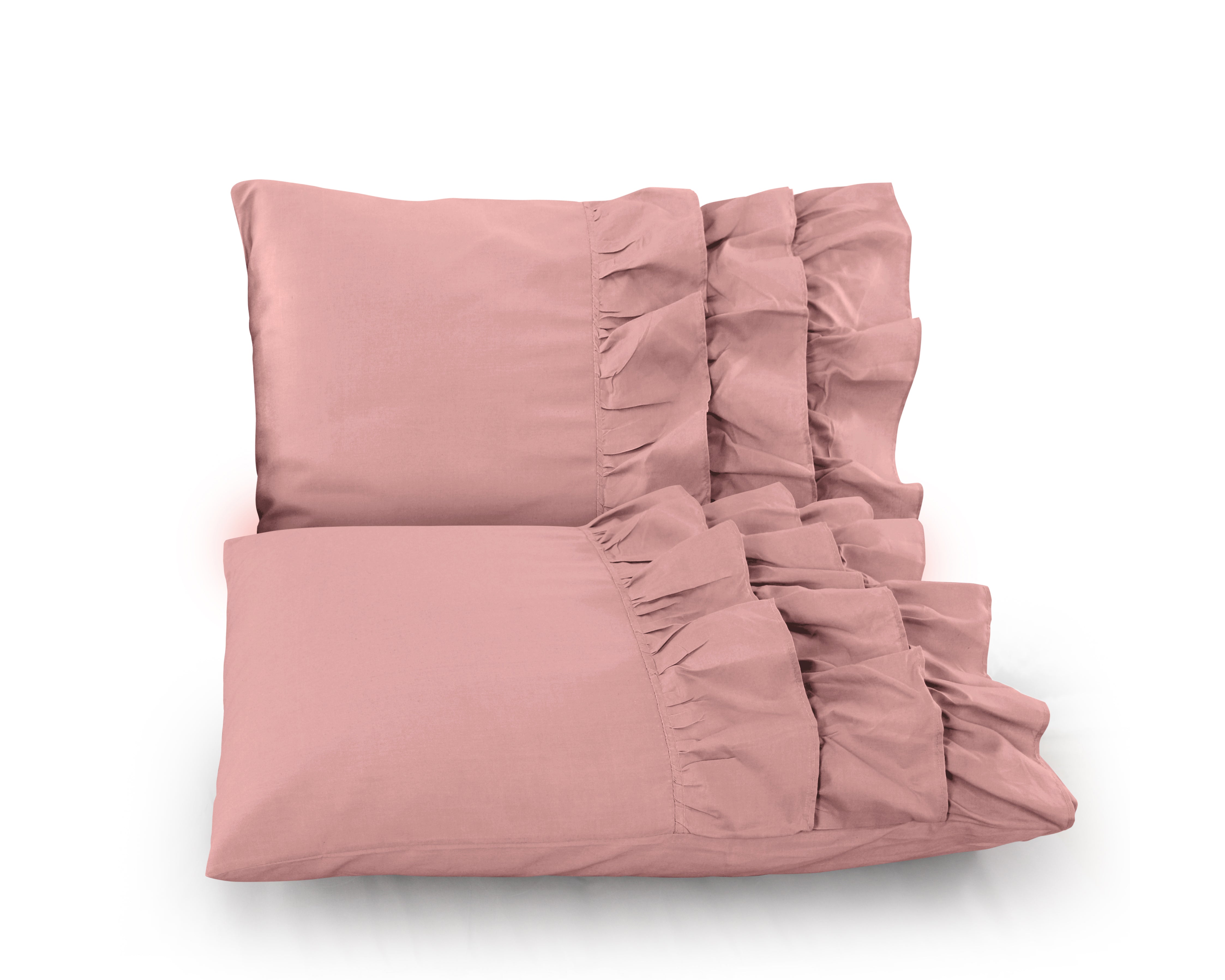 Cyprus Dekbedovertrek Roze - Luxe Design - Super zacht geweven - Luxe verpakt