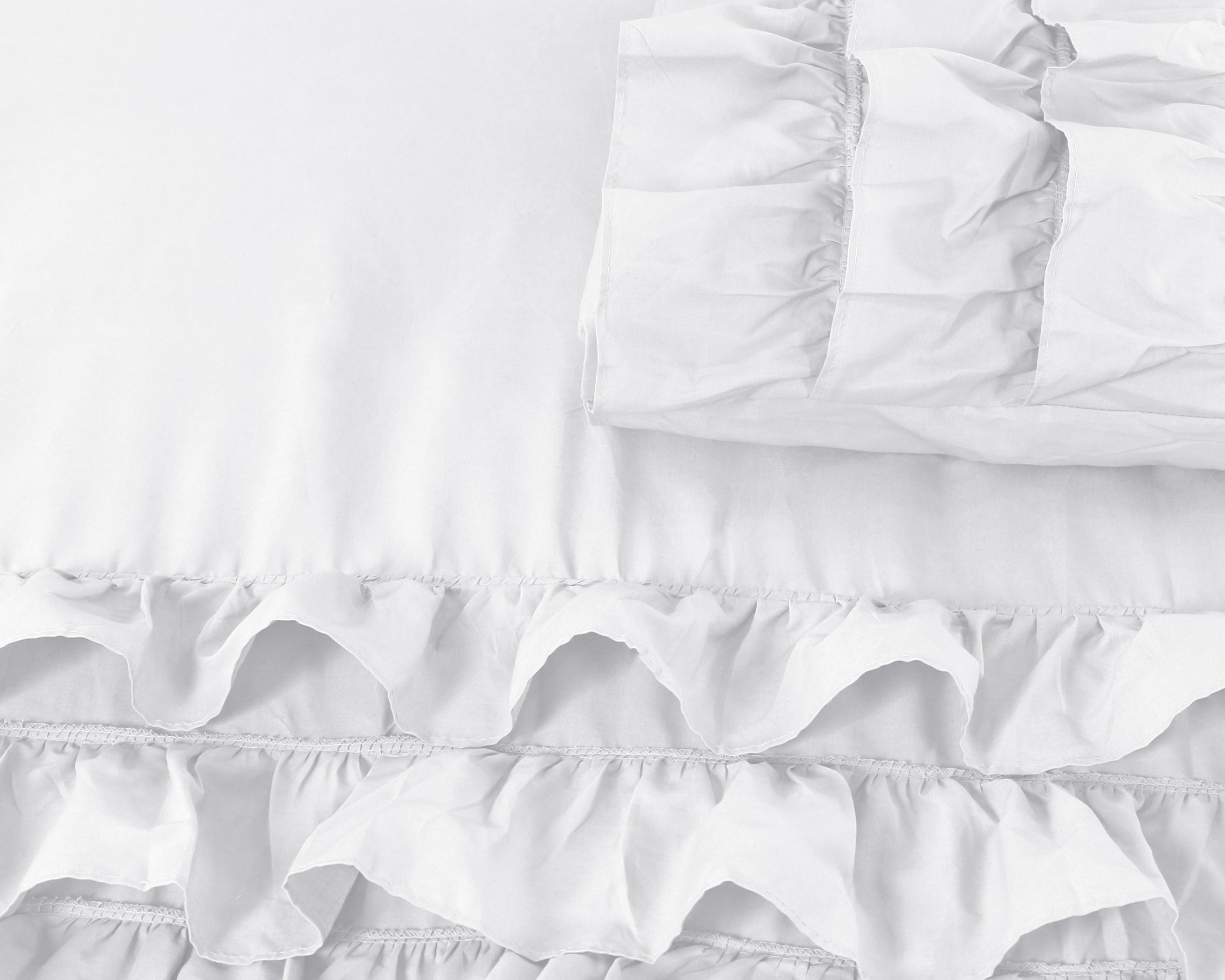 Cyprus Duvet Cover White - Luxury Design - Super soft woven - Luxuriously packaged