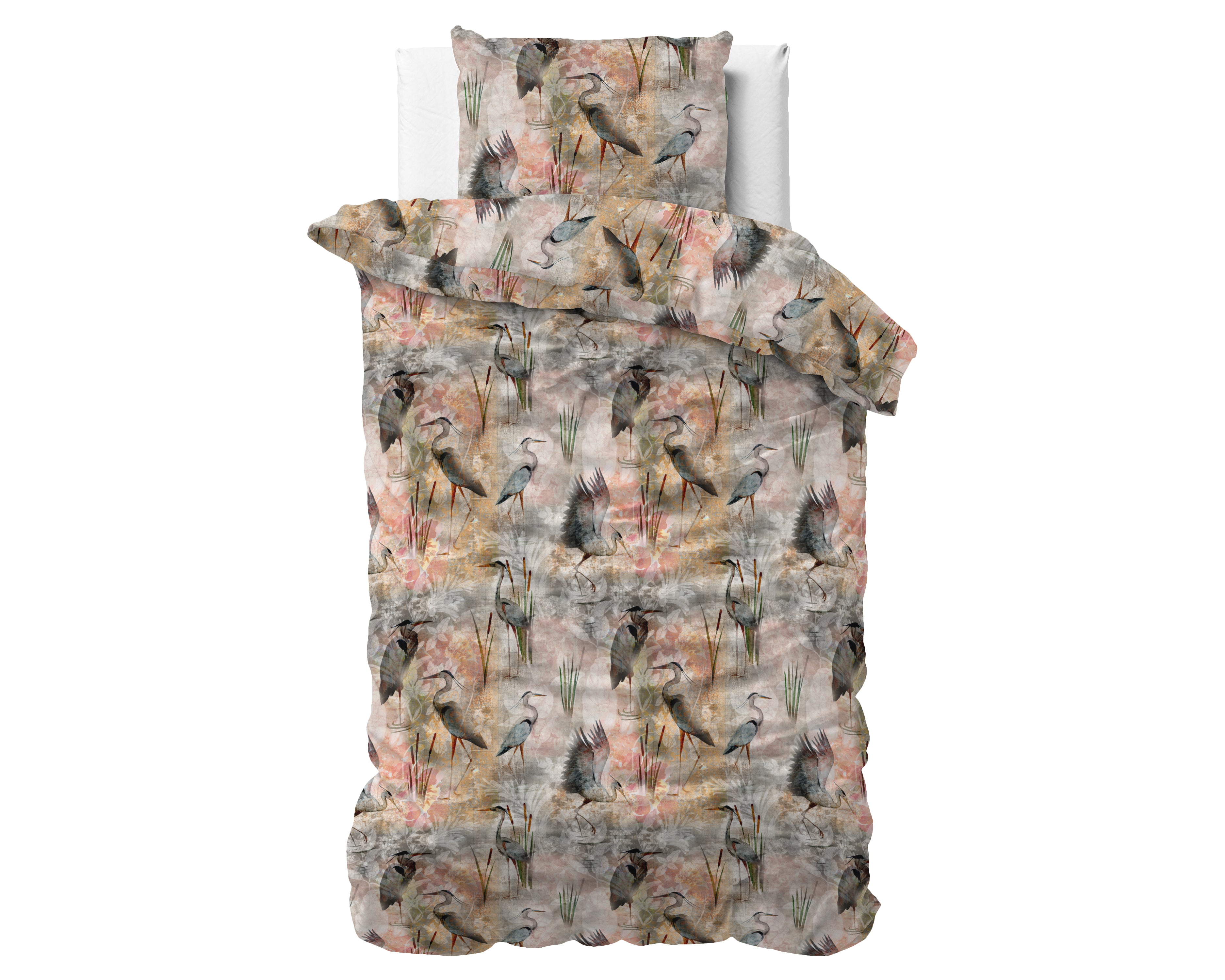 Dahila Multi Dekbedovertrek - Luxe Satijn - Hoge kwaliteit - Trendy prints