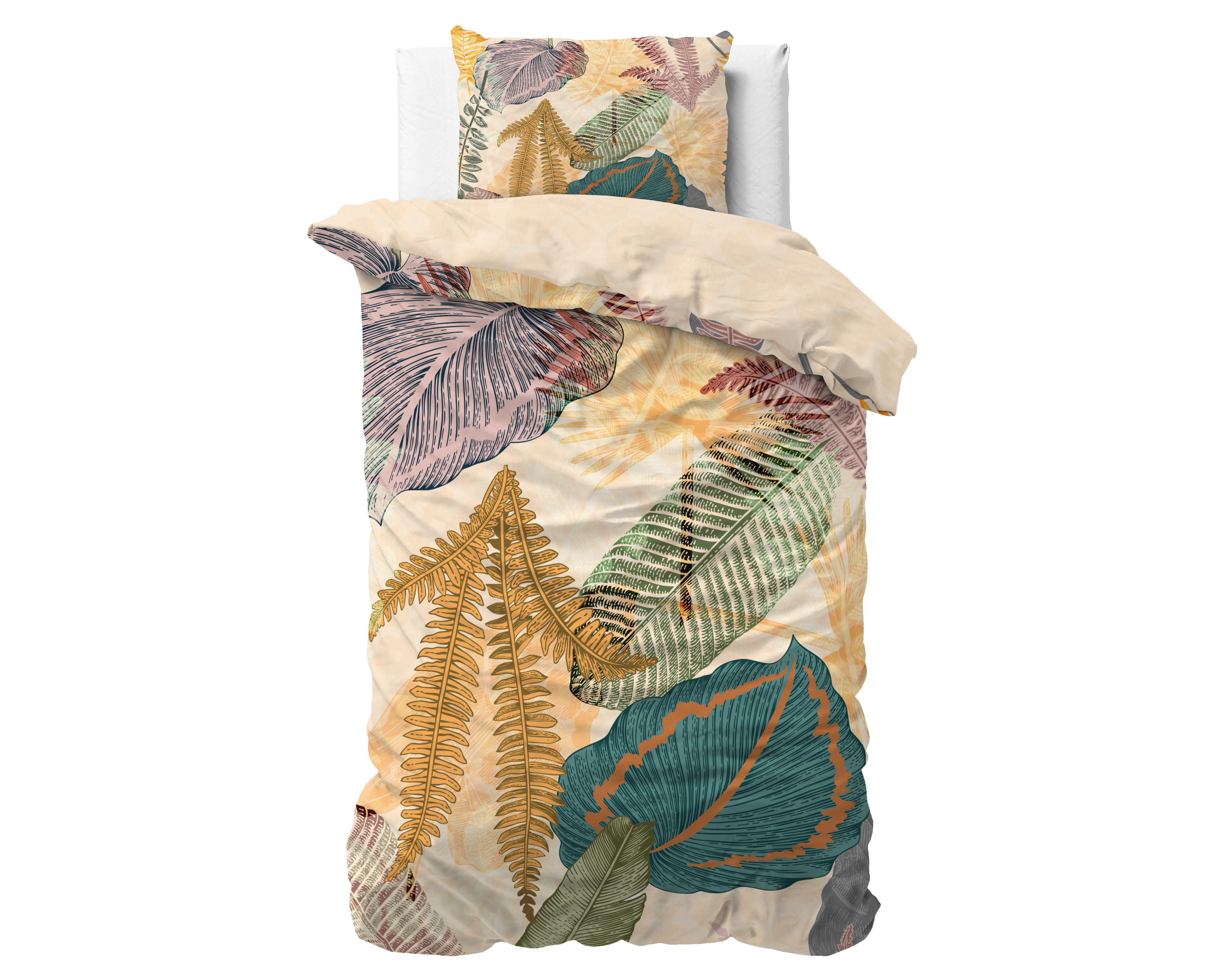 Daisy Multi Dekbedovertrek - Luxe Satijn - Hoge kwaliteit - Trendy prints