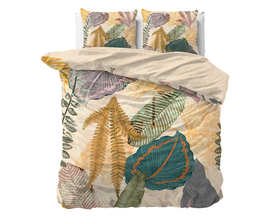 Daisy Multi Dekbedovertrek - Luxe Satijn - Hoge kwaliteit - Trendy prints