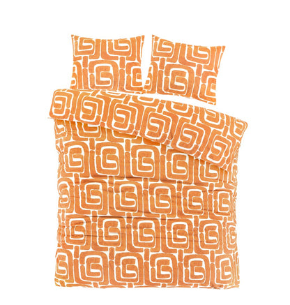 Sem Dekbedovertrek Oranje | 100% Katoen & Luxe Design