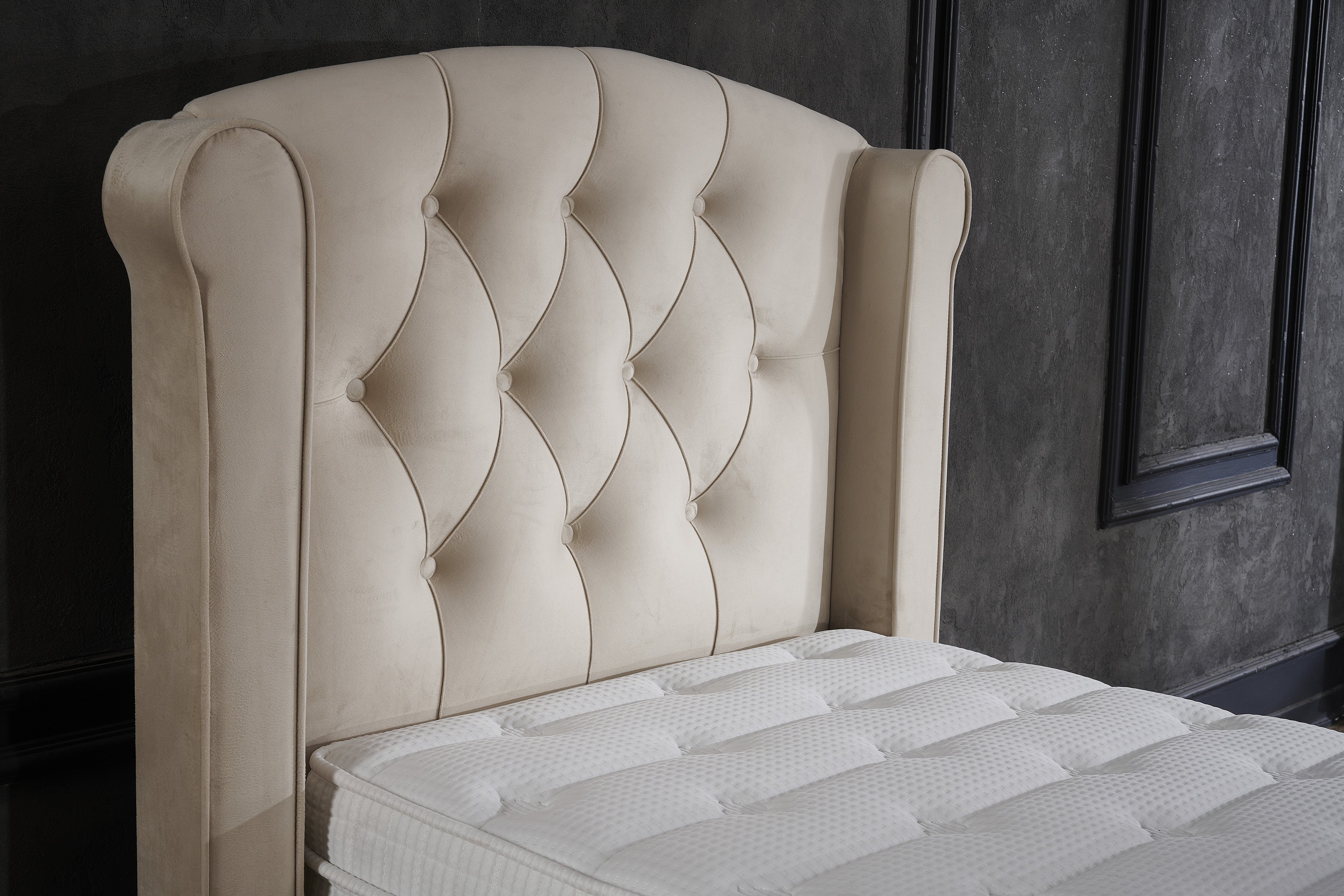 Dreamhouse Boxspring met opbergruimte Aurora Beige 90x200