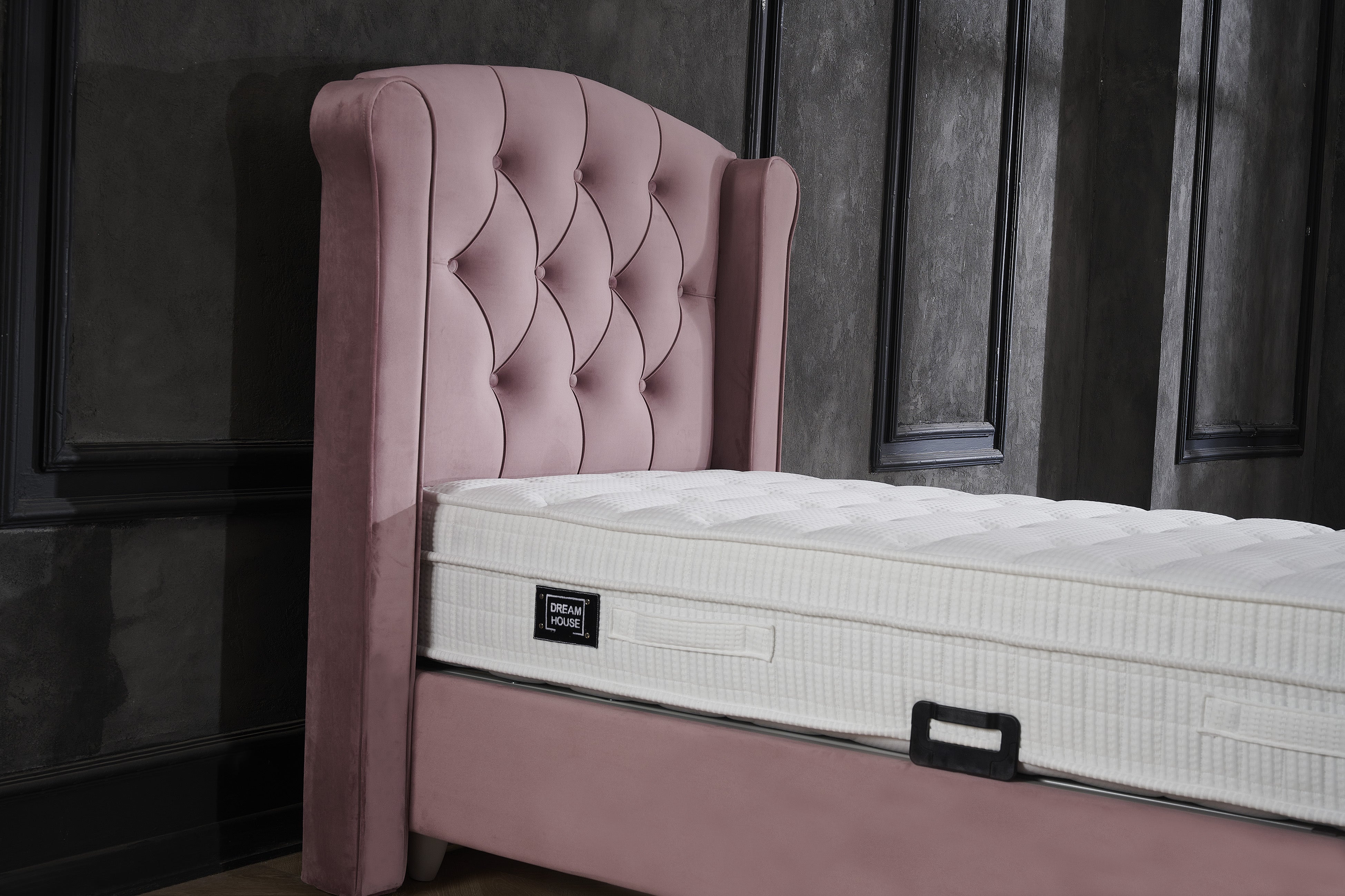 Dreamhouse Boxspring met opbergruimte Aurora Roze 90x200