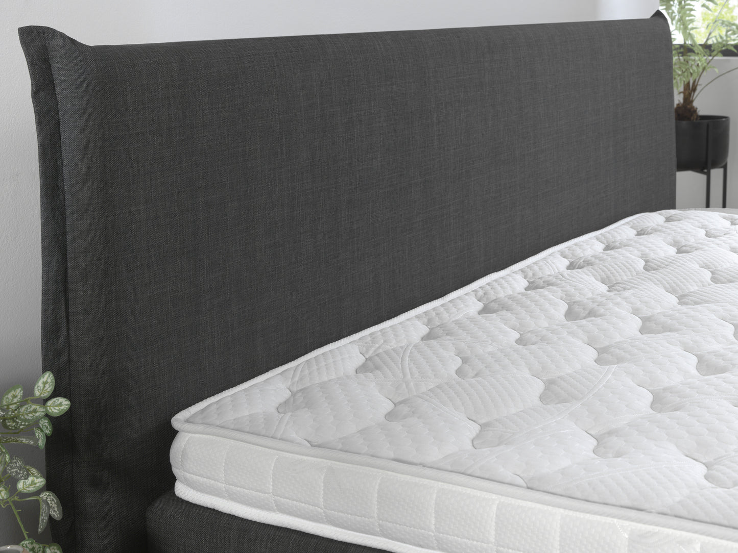 Dreamhouse Boxspring met opbergruimte Plane Antraciet