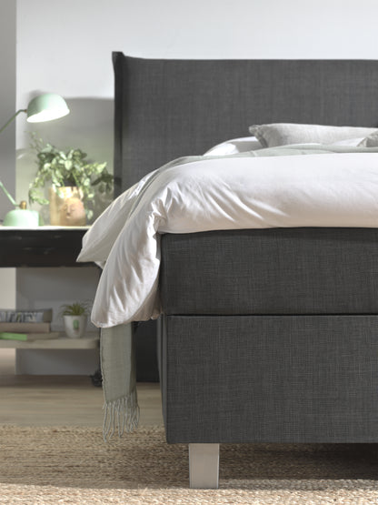 Dreamhouse Boxspring met opbergruimte Plane Antraciet