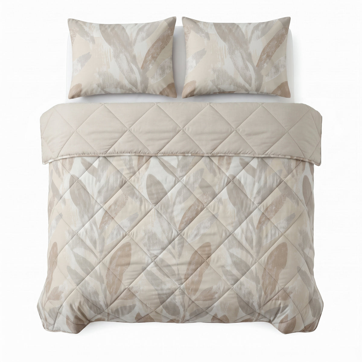 Dreamhouse Lazy Dekbed - Katoen - Gacho Taupe - Met Kussenslopen