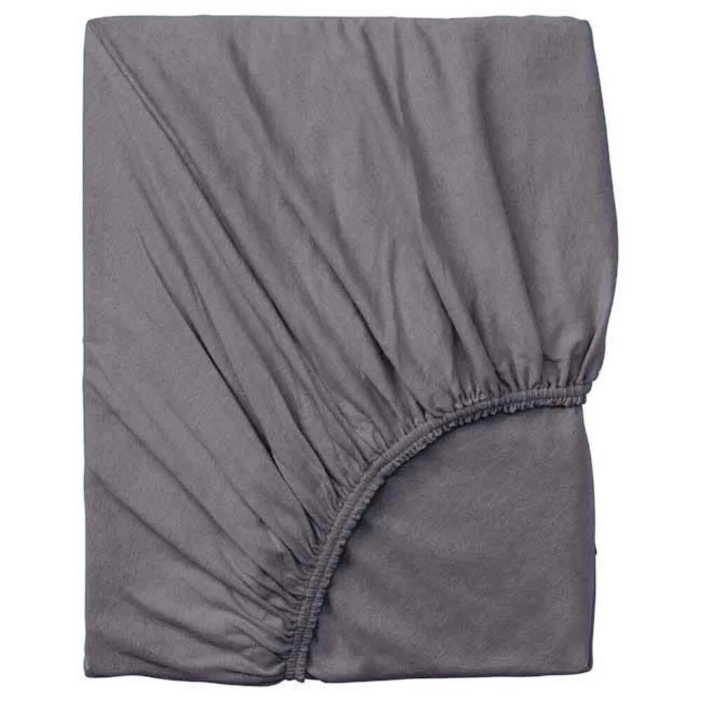 Dubbel Geweven Jersey Split Topper Hoeslaken Antraciet – Luxe, Comfort & Duurzaam