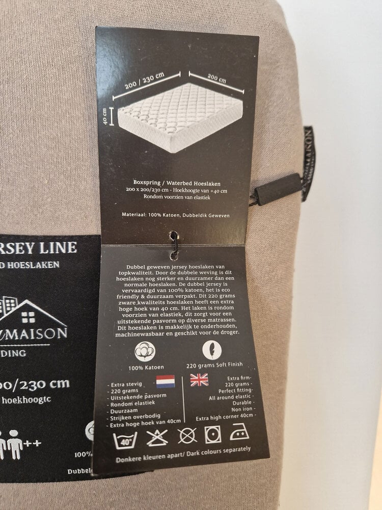 Dubbel Jersey Hoeslaken Forest Green – Luxe & Duurzaam Katoen voor Ultiem Comfort