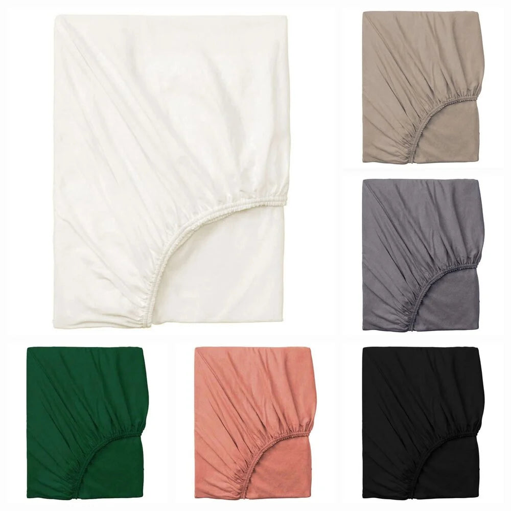 Dubbel Jersey Hoeslaken Forest Green – Luxe & Duurzaam Katoen voor Ultiem Comfort