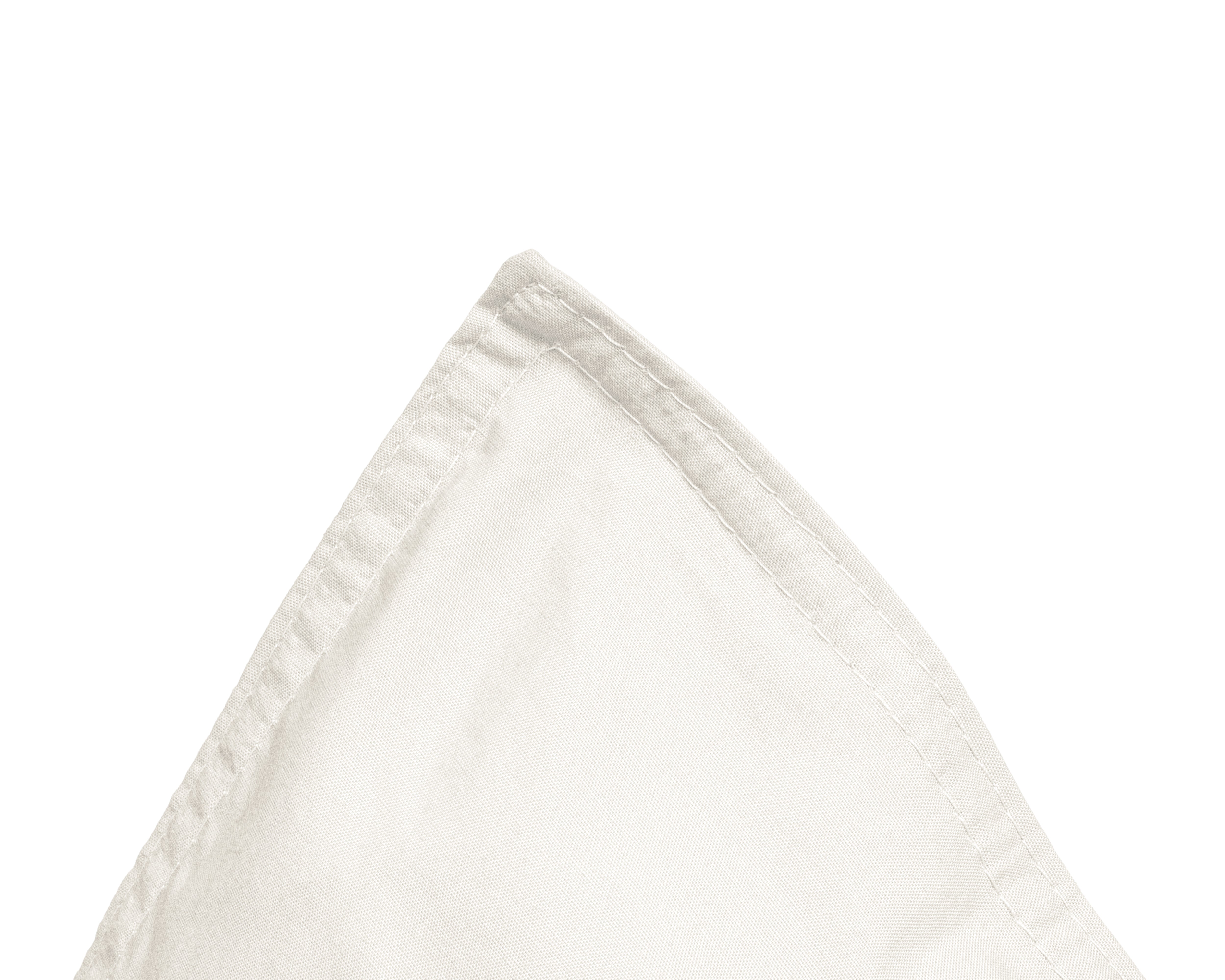 Egyptian Cotton Uni Cream Duvet Cover - High Quality - Modern - Luxury Satin