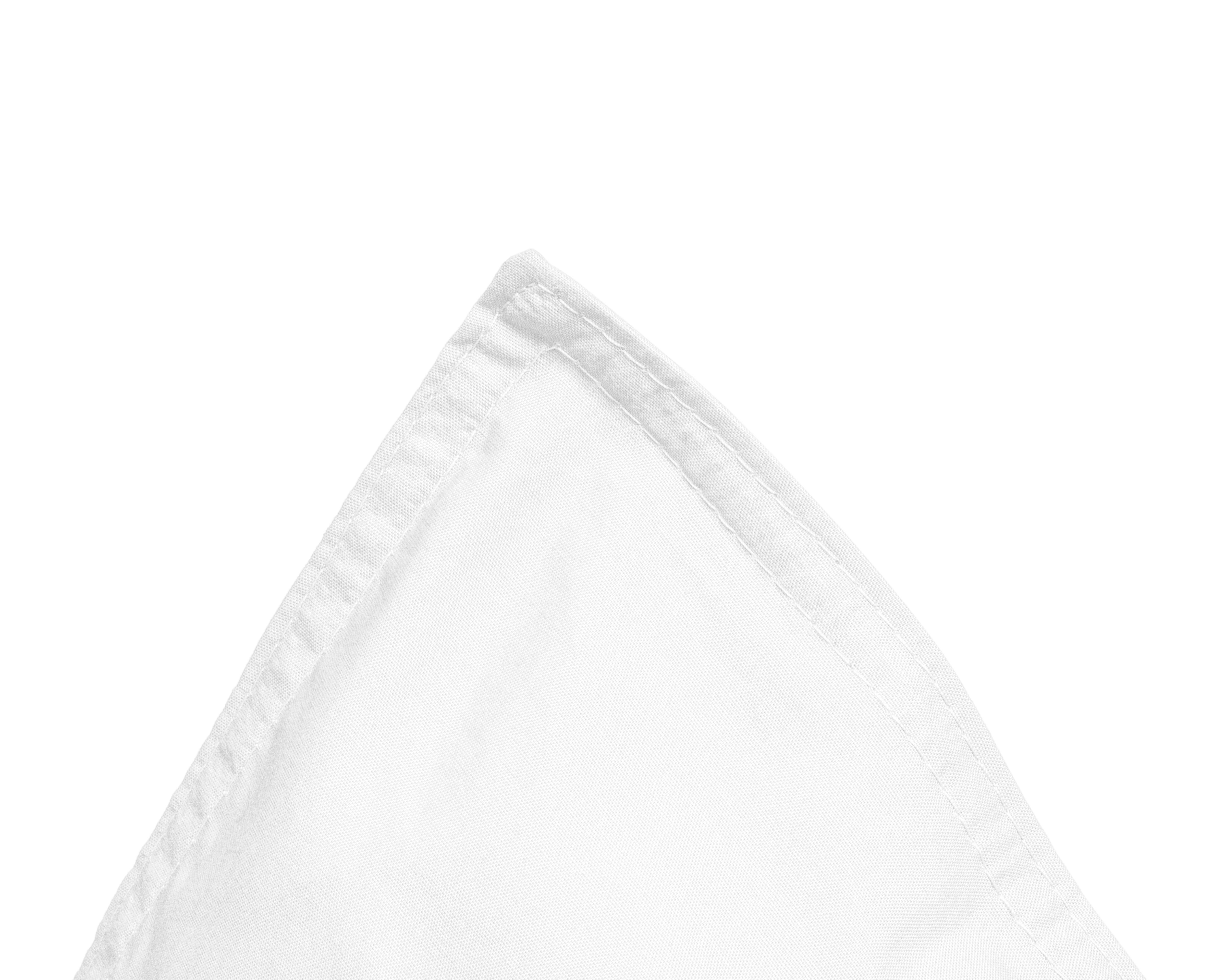 Egyptian Cotton Uni White Duvet Cover - High Quality - Modern - Luxury Satin