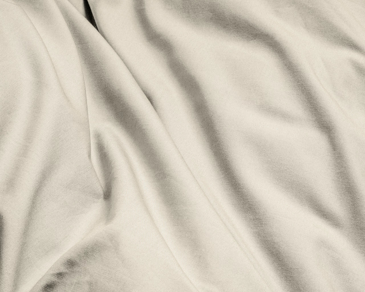 Egyptian Cotton Uni Sand Duvet Cover - High Quality - Modern - Luxury Satin