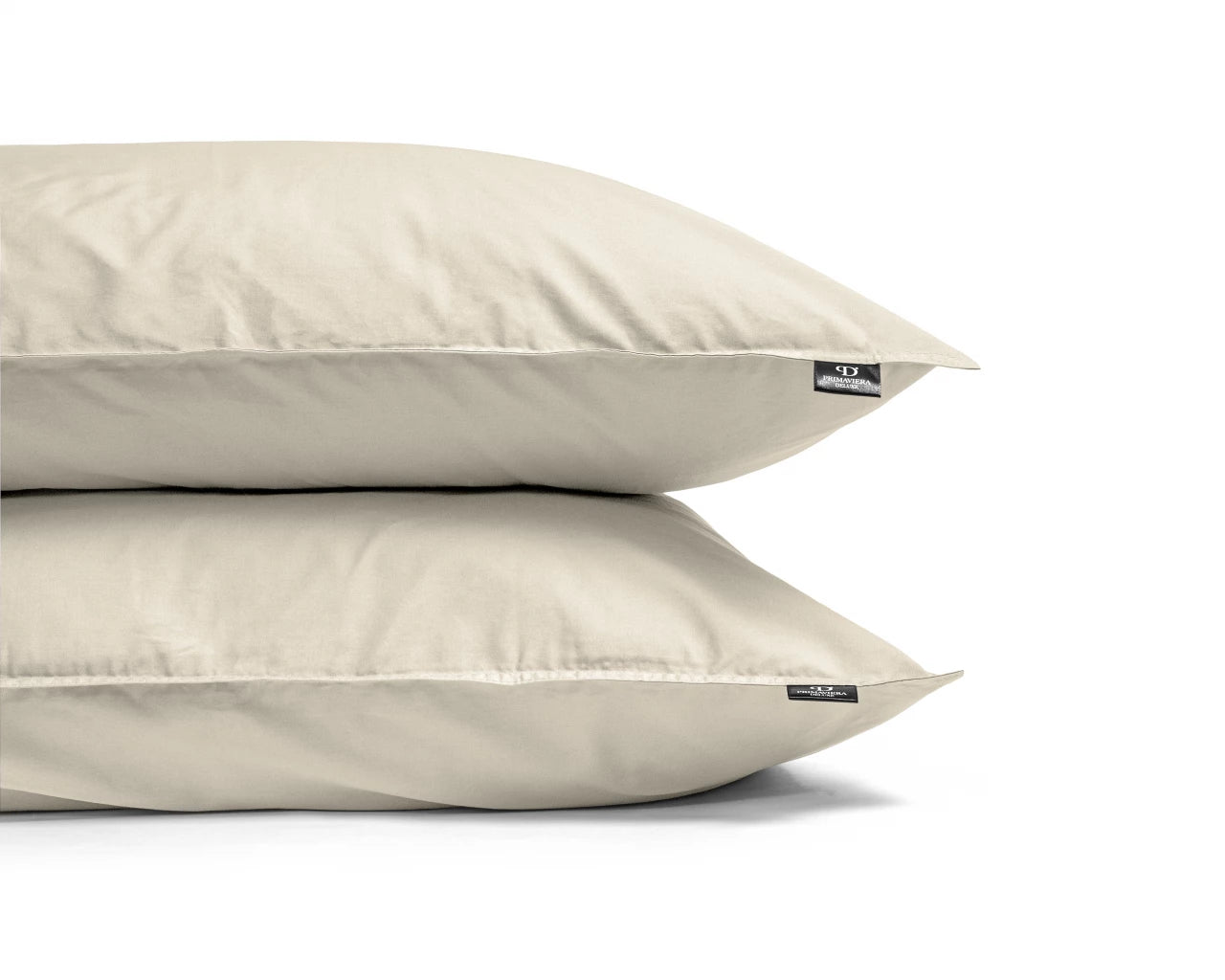 Egyptian Cotton Uni Sand Duvet Cover - High Quality - Modern - Luxury Satin