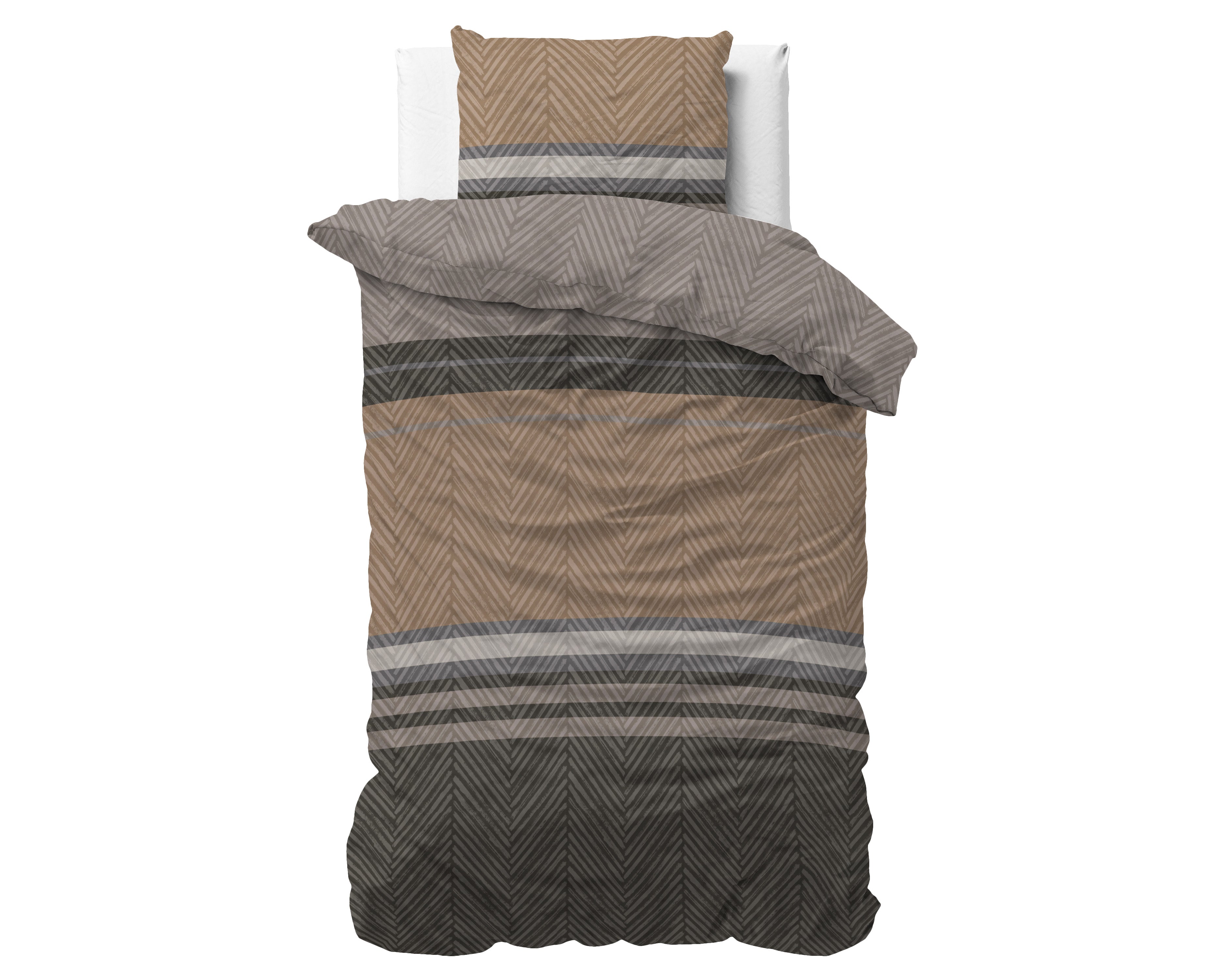 Ezgi Brown Duvet Cover