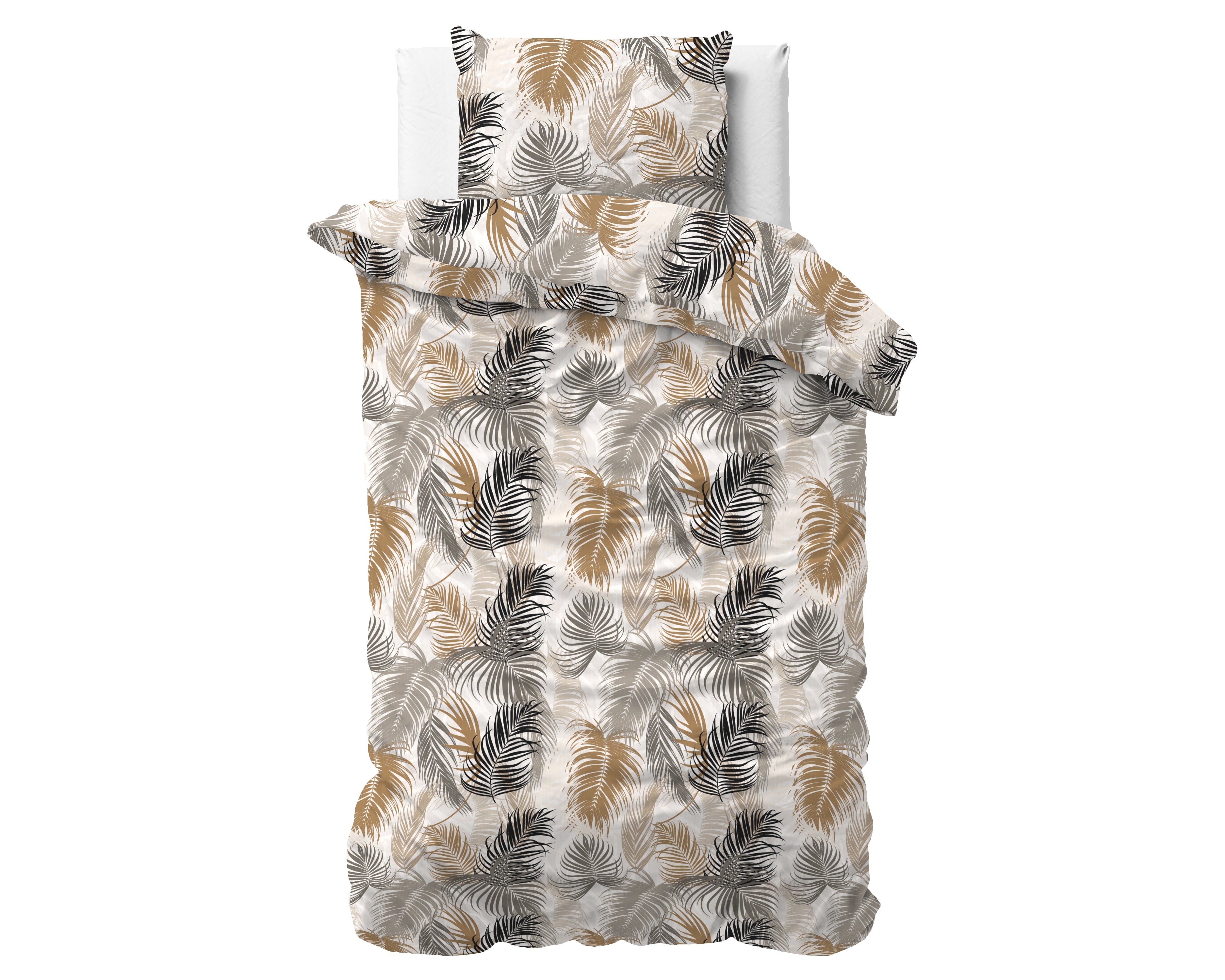 Feather District Duvet Cover Sand - Cotton Woven - Non-Iron - Fun Prints