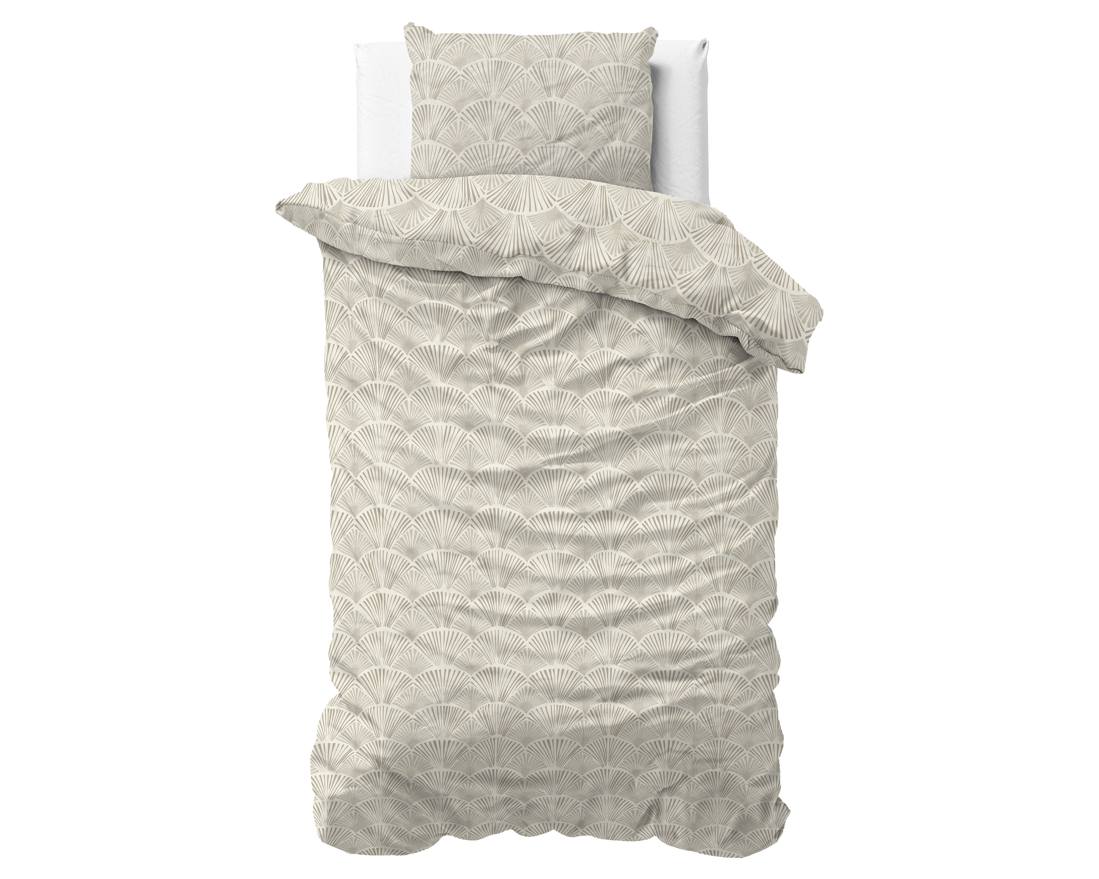 Flanel Dekbedovertrek Claire Zand