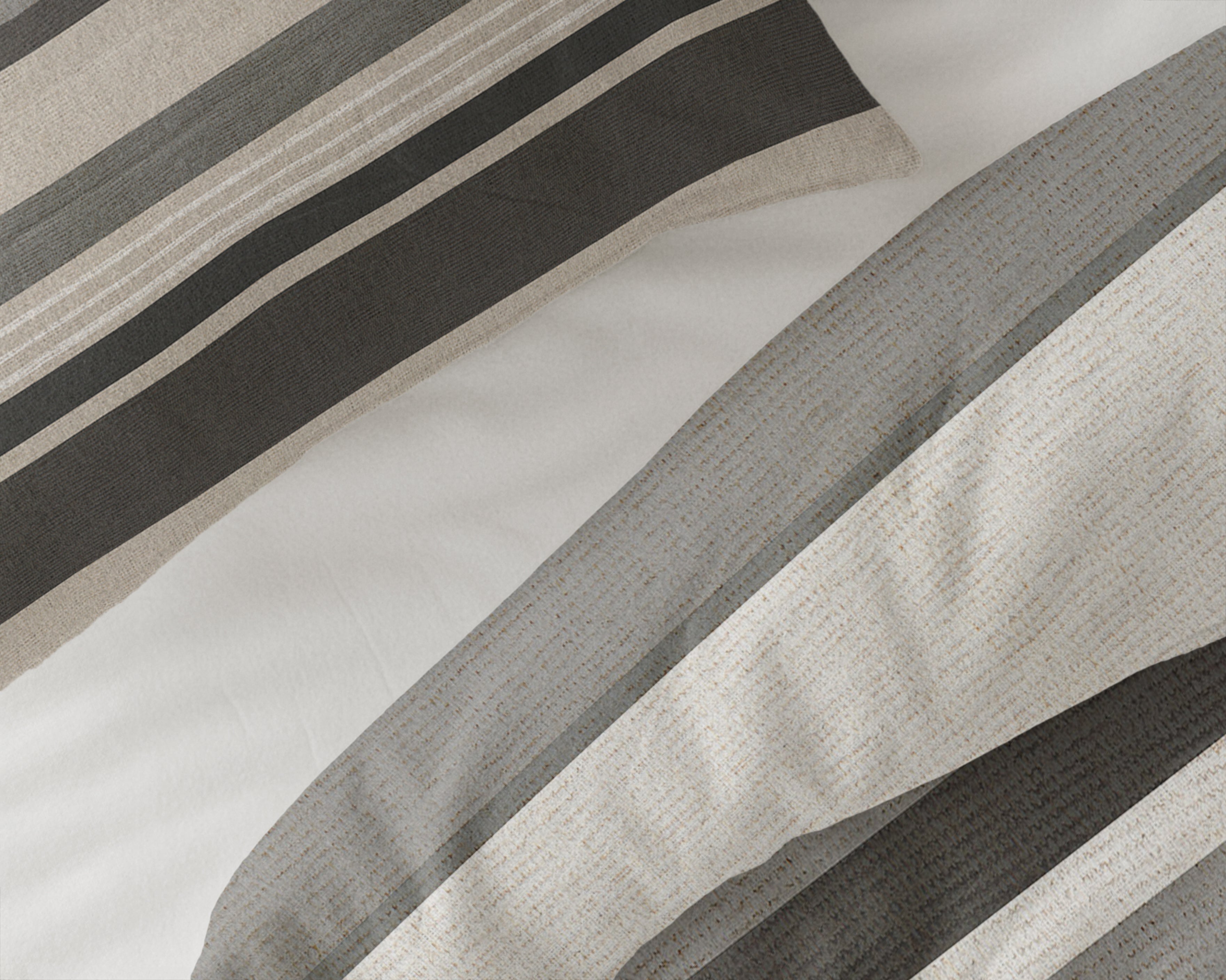 Flanel Dekbedovertrek Zuma Taupe