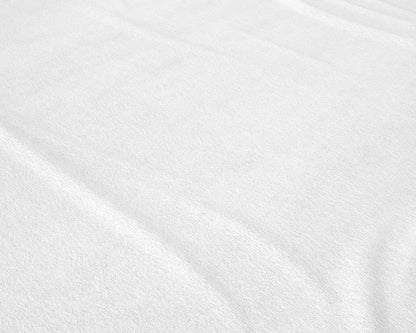 Flanel Premium Hoeslaken Wit - Dubbelzijdig geborsteld - Heerlijk zacht en verwarmend - Vrij van schadelijke stoffen en huidvriendelijk