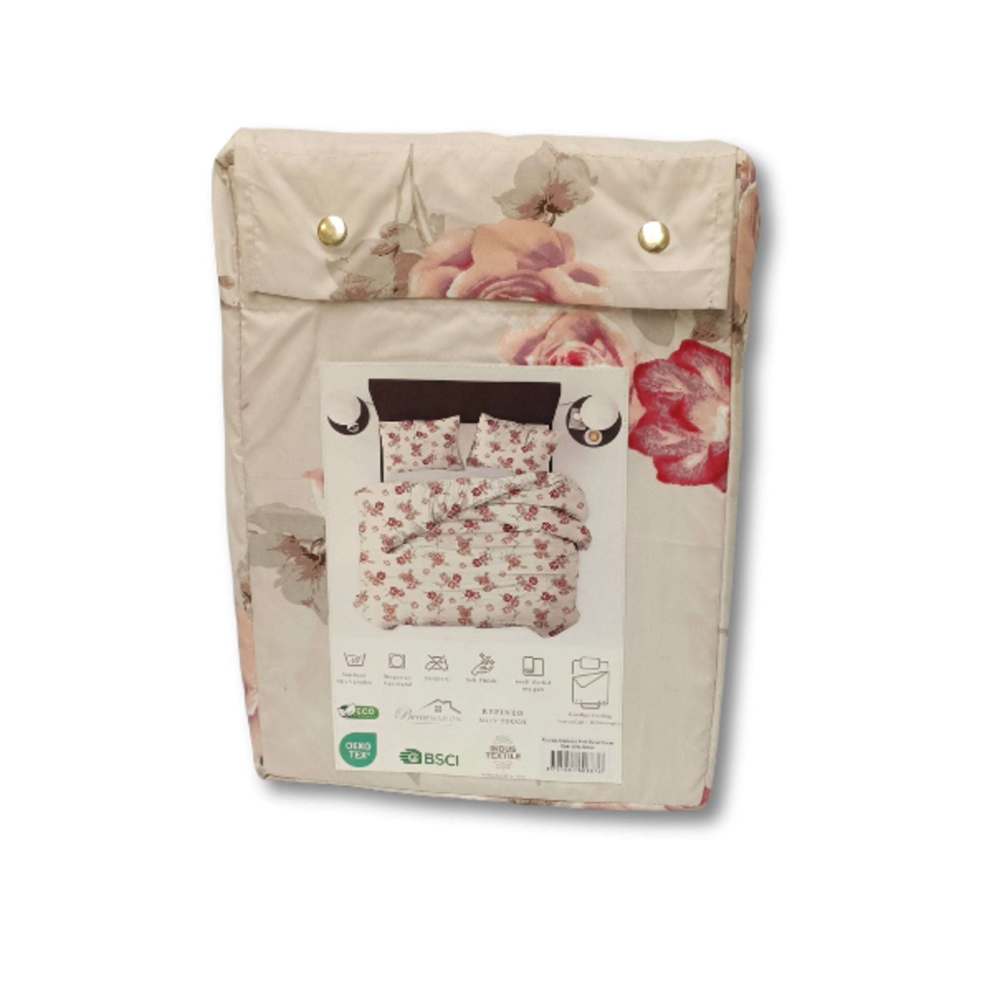 Flowers Diamond Pink Dekbedovertrek