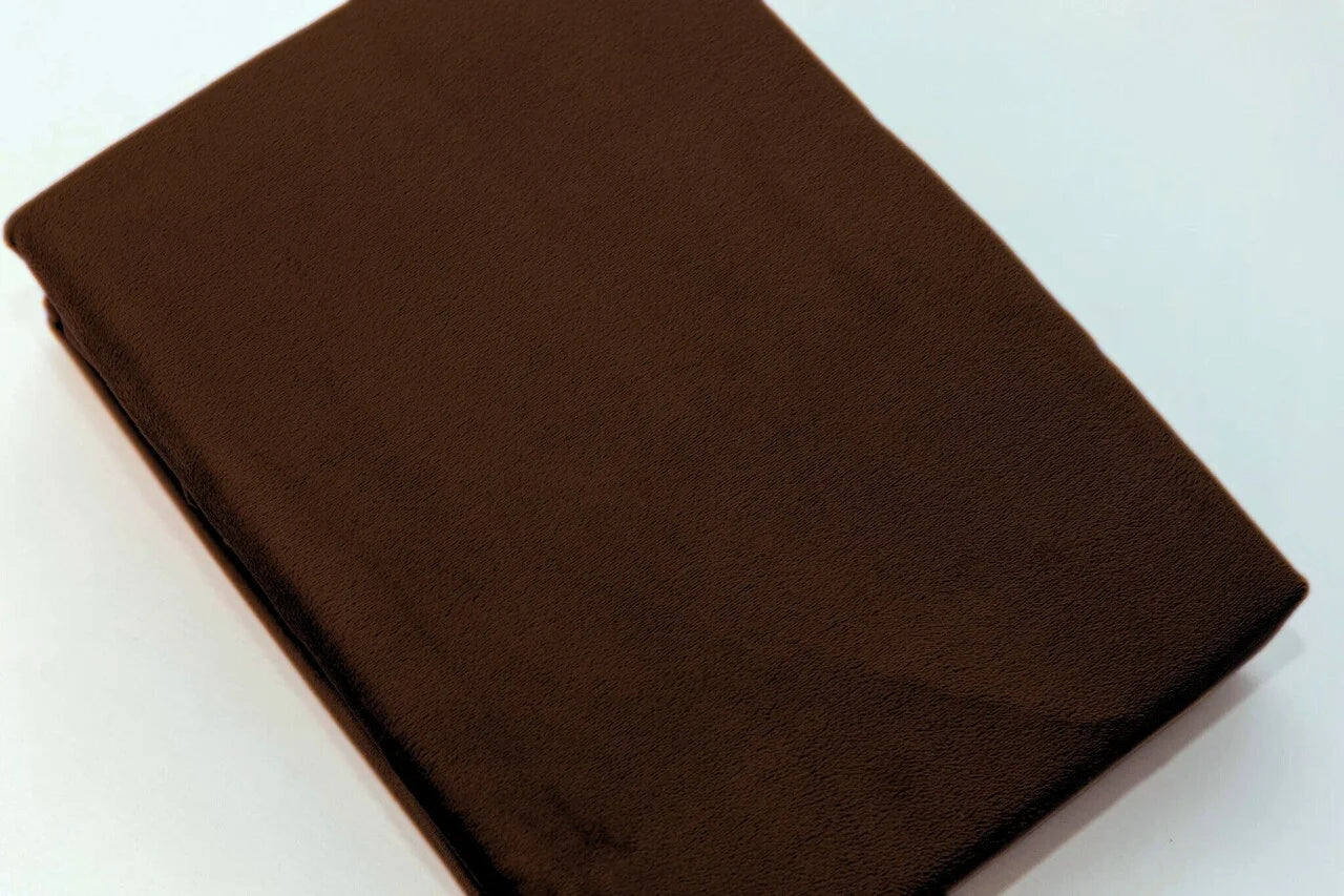 Fluwelen Dekbedovertrek Coffee Brown | Luxe Velvet Slaapcomfort