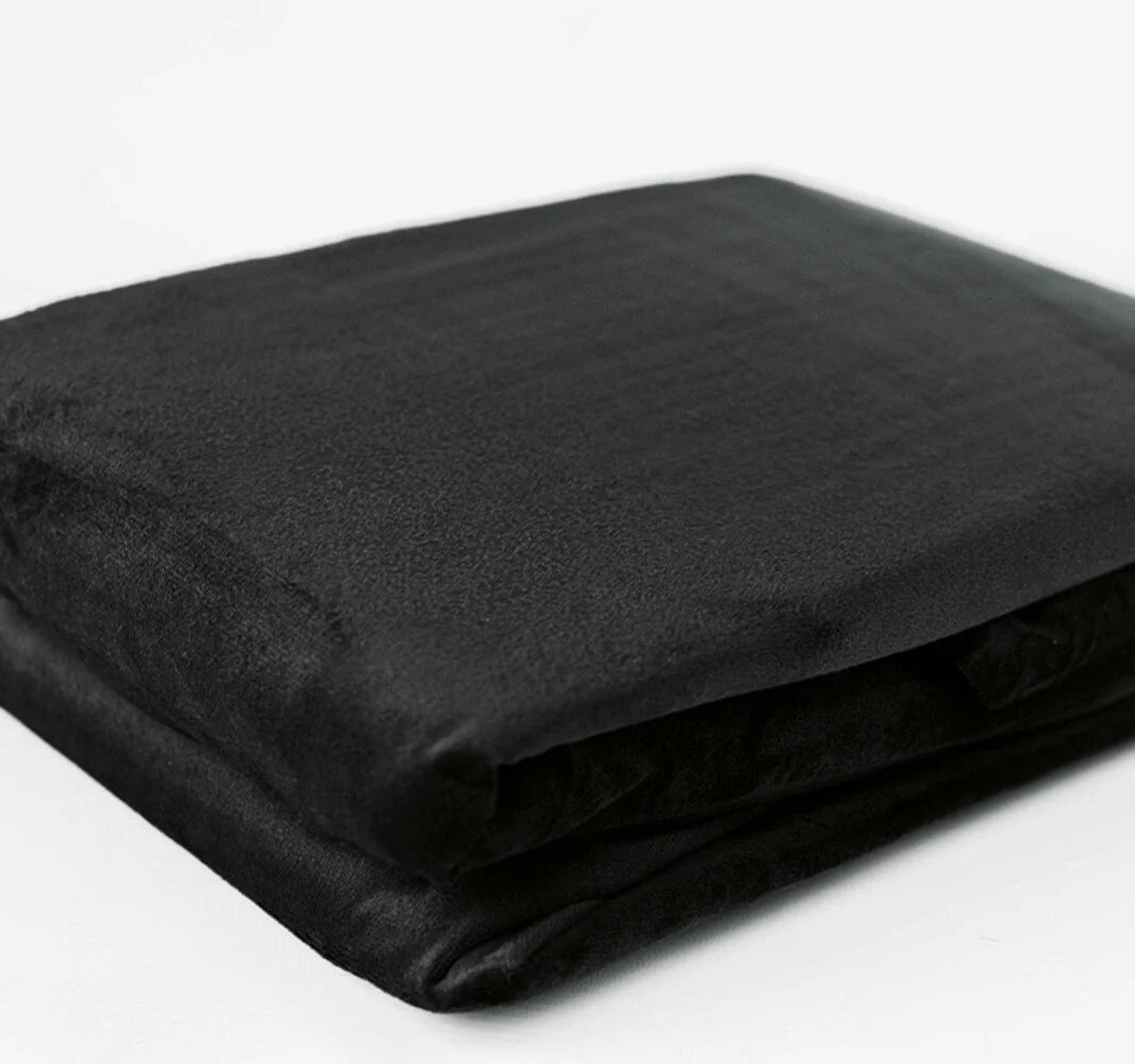 Fluwelen Dekbedovertrek Zwart | Luxe Velvet Dekbedovertrek