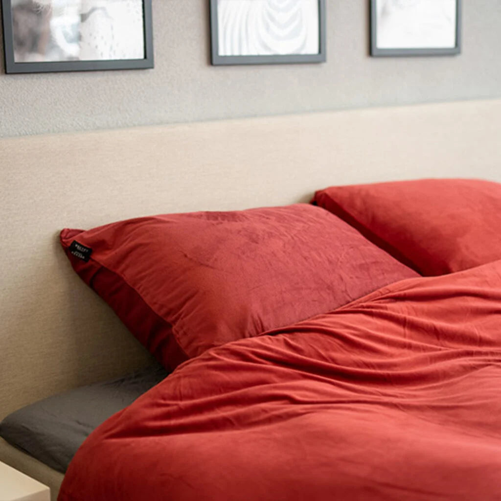Fluwelen Kussenslopen Bordeaux Rood – Luxe Velvet Kussenhoezen in 12 Kleuren