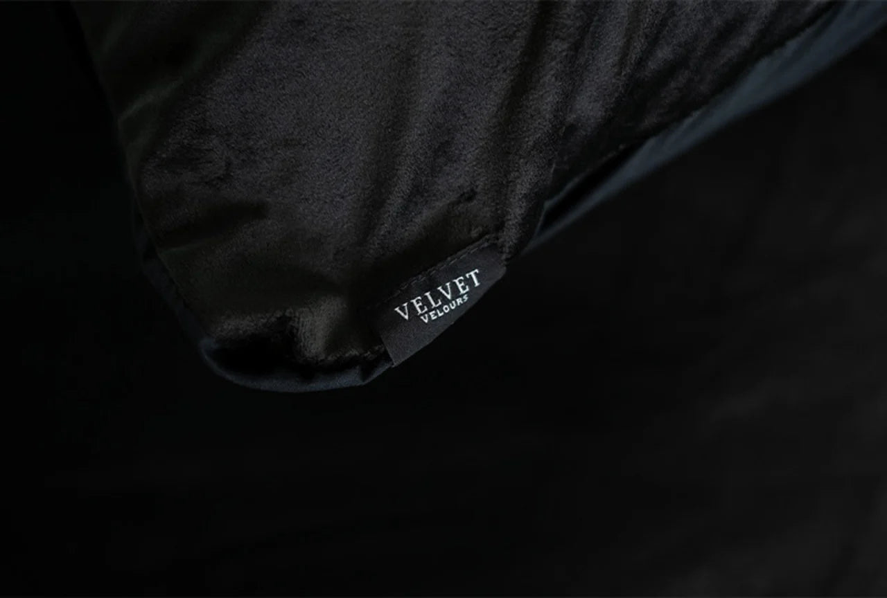 Fluwelen Kussenslopen Zwart Velvet – Luxe Kussenhoezen in 12 Kleuren