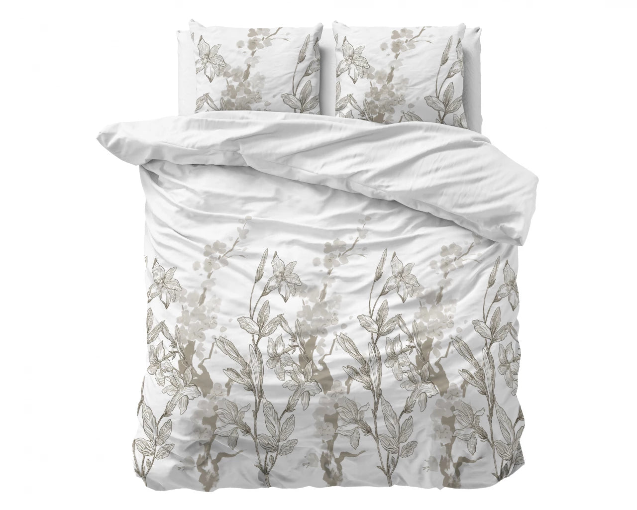 Flynn Dekbedovertrek Wit - Heerlijk warm - Leuke prints - Comfortabel zacht