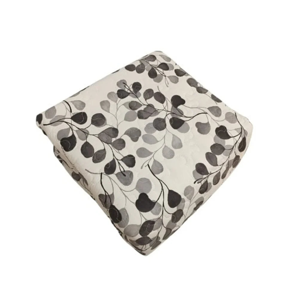 Floral Bedspread Set Saar - Luxury Two-Sided Design &amp; Pillowcases
