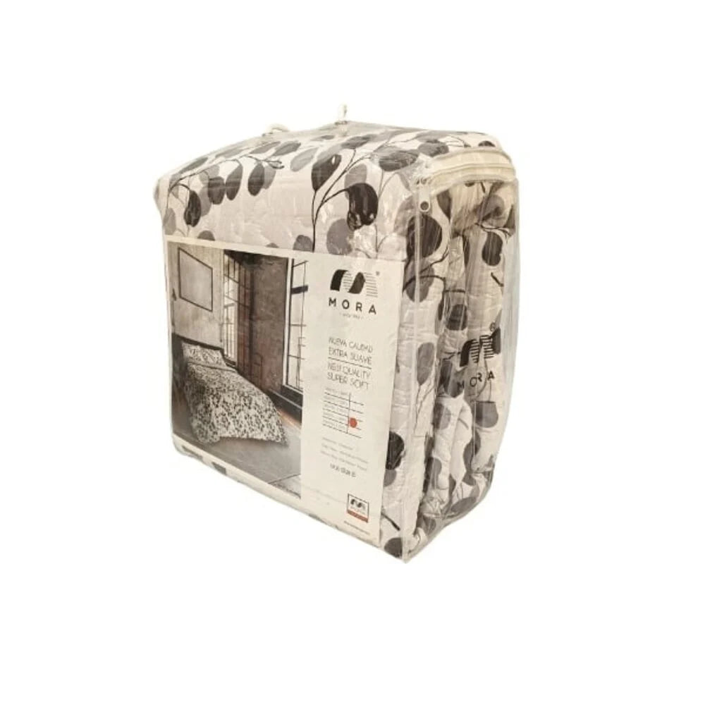 Floral Bedspread Set Saar - Luxury Two-Sided Design &amp; Pillowcases