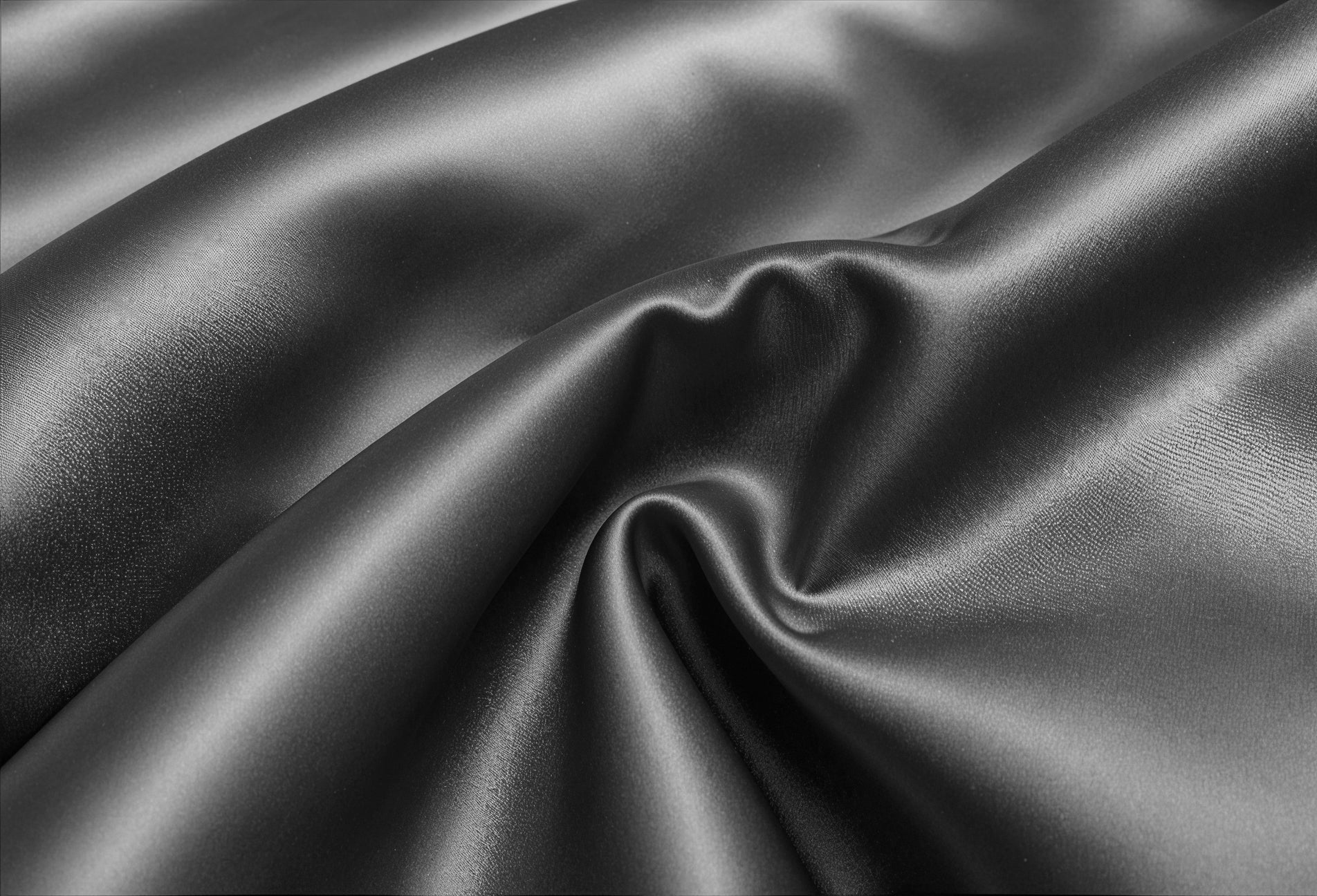 Glossy Antraciet Dekbedovertrek
