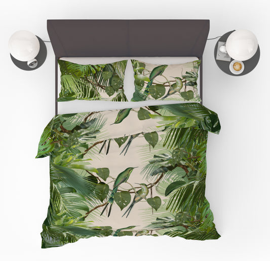 Jungle Jumina Dekbedovertrek - Groen Jungle Design