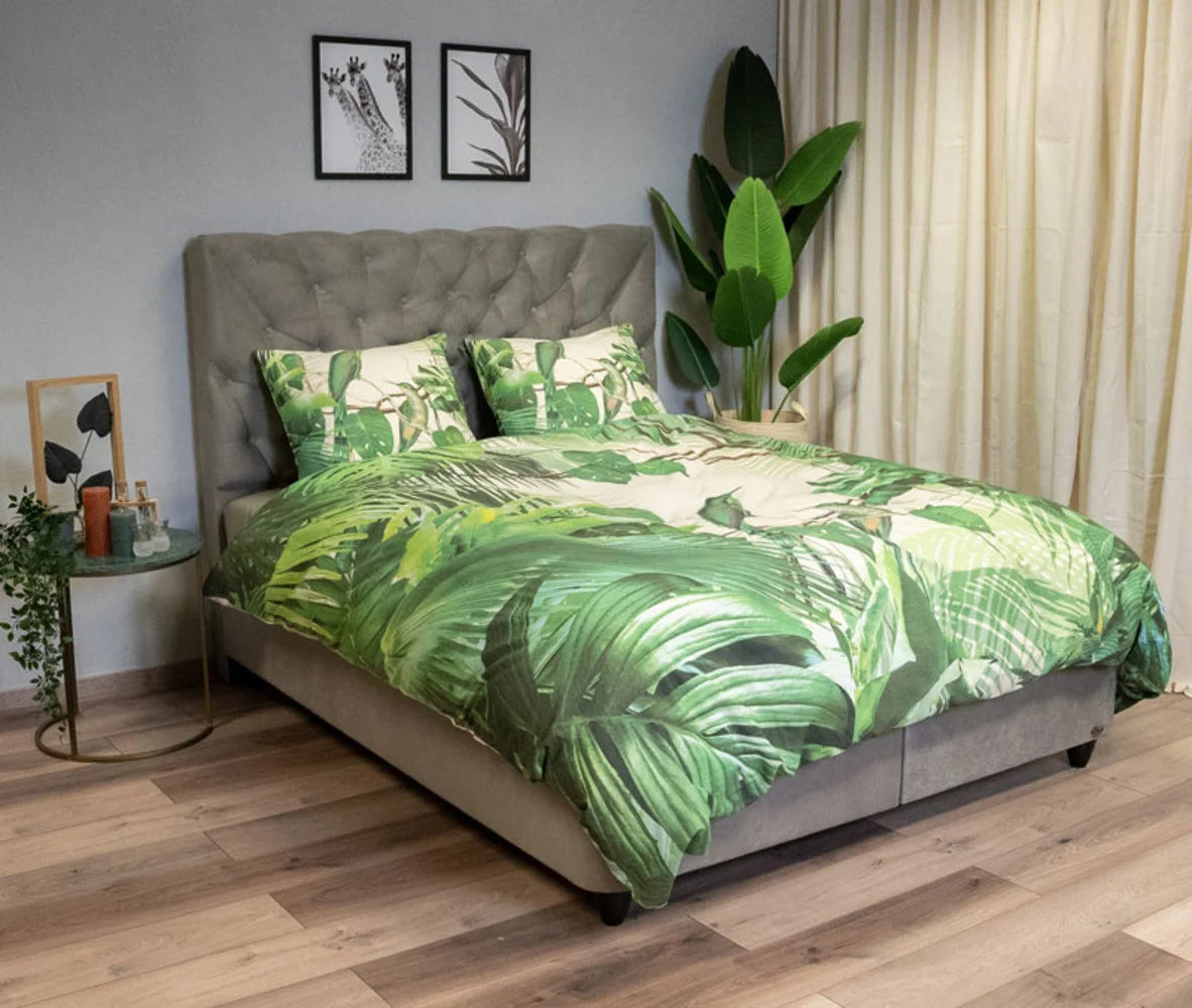 Jungle Jumina Dekbedovertrek - Groen Jungle Design