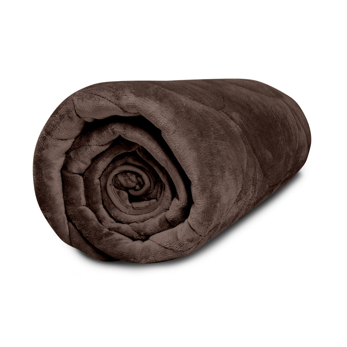 Flanel Velvet Easy Dekbed - Bruin