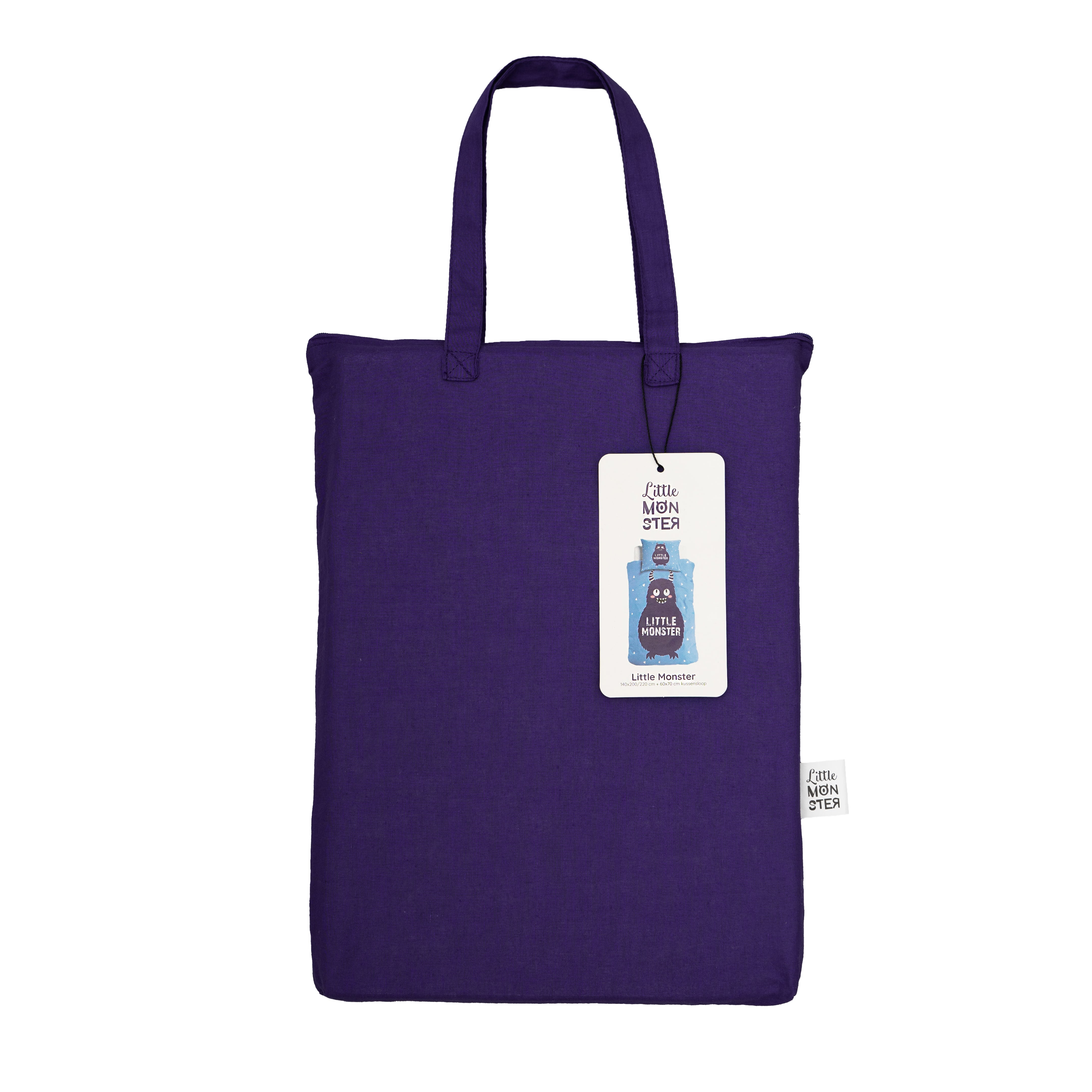 Little Monster Dekbedovertrek Blauw
