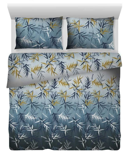 Luxe Katoen Satijnen Dekbedovertrek Raining Daffodils - 350 Thread Count, Ademend en Oeko-Tex Gecertificeerd