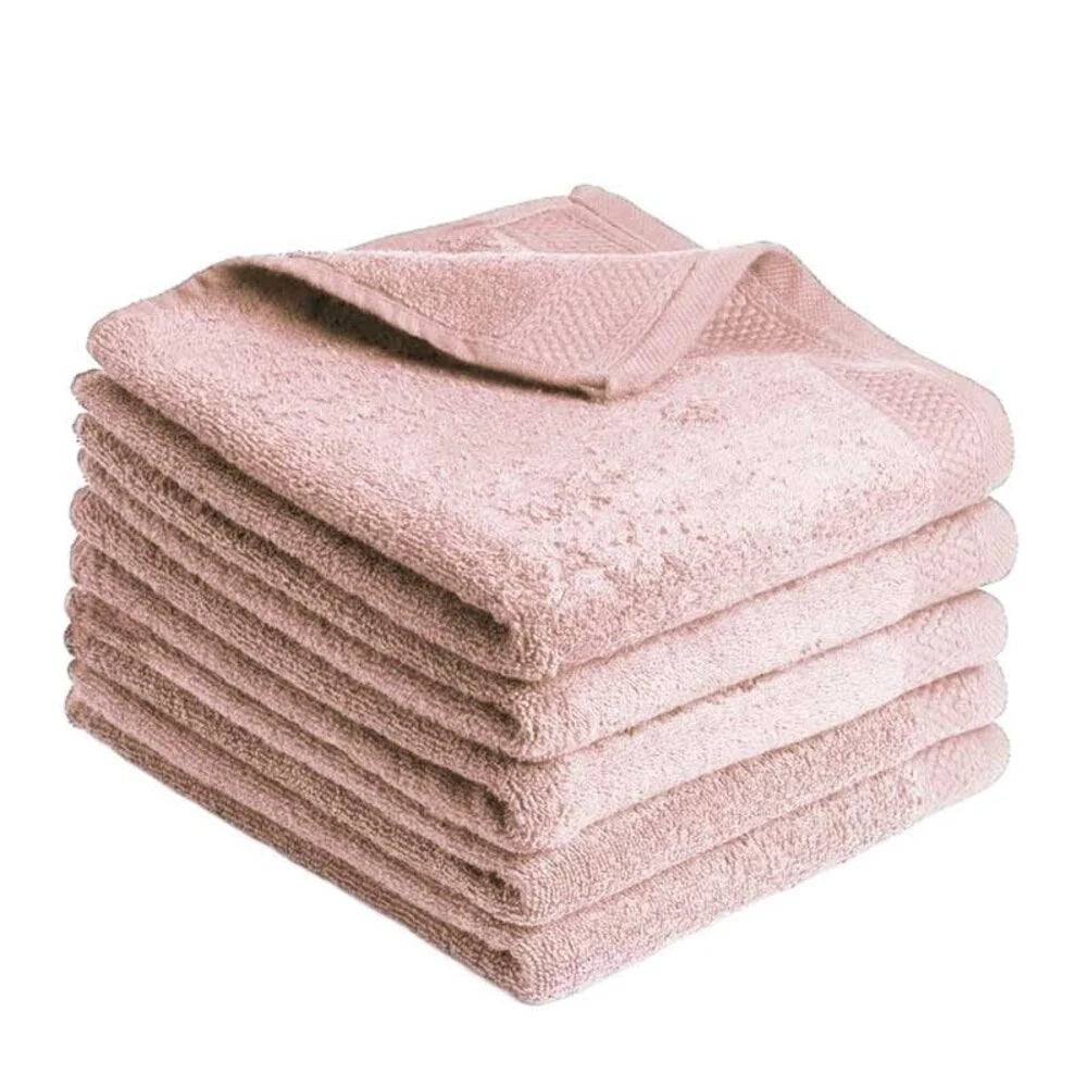 Luxe Roze Handdoeken & Badhanddoeken – 100% Katoen, Hotelkwaliteit – Tea Pink 500g/m²