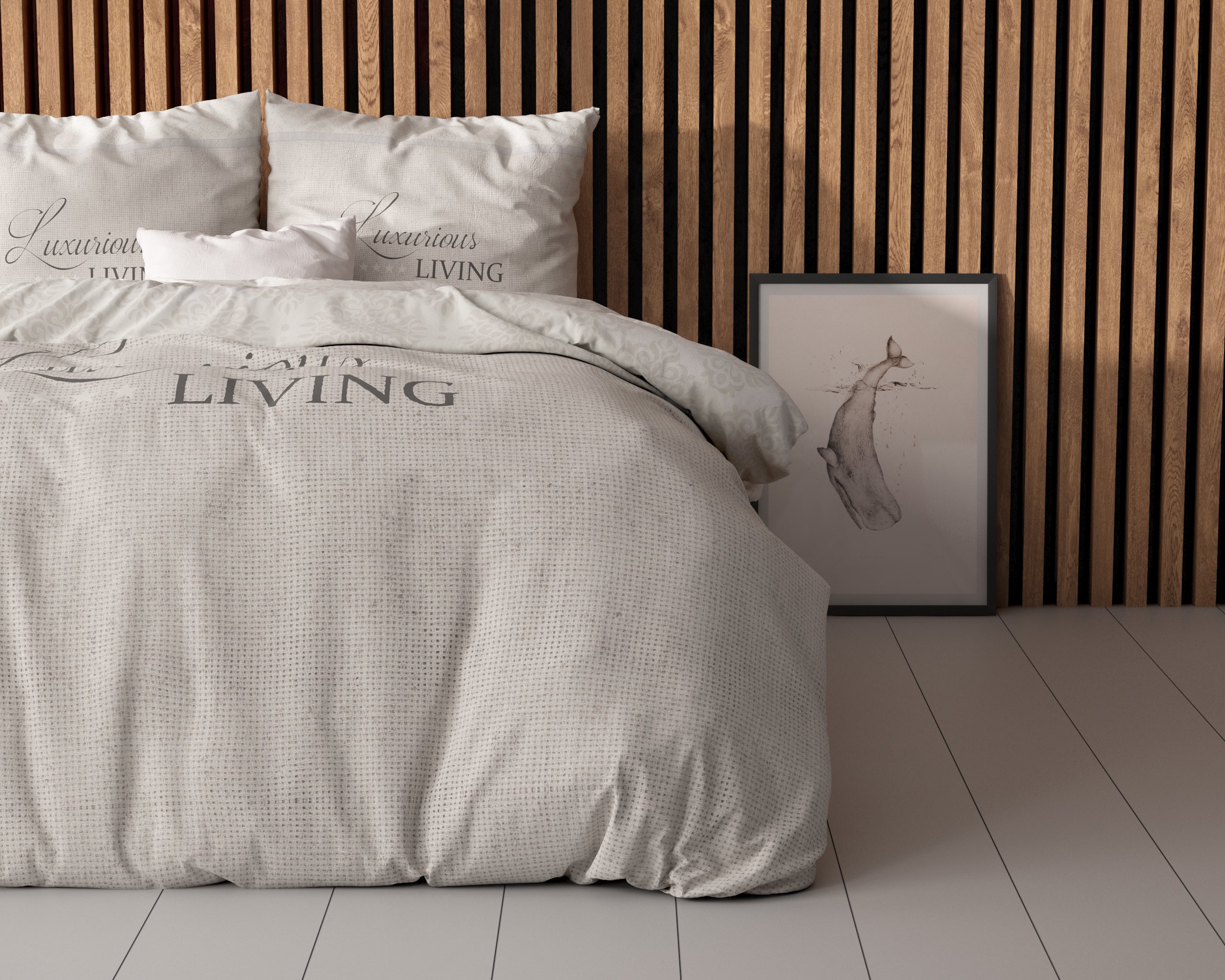 Luxurious Living Zand Dekbedovertrek