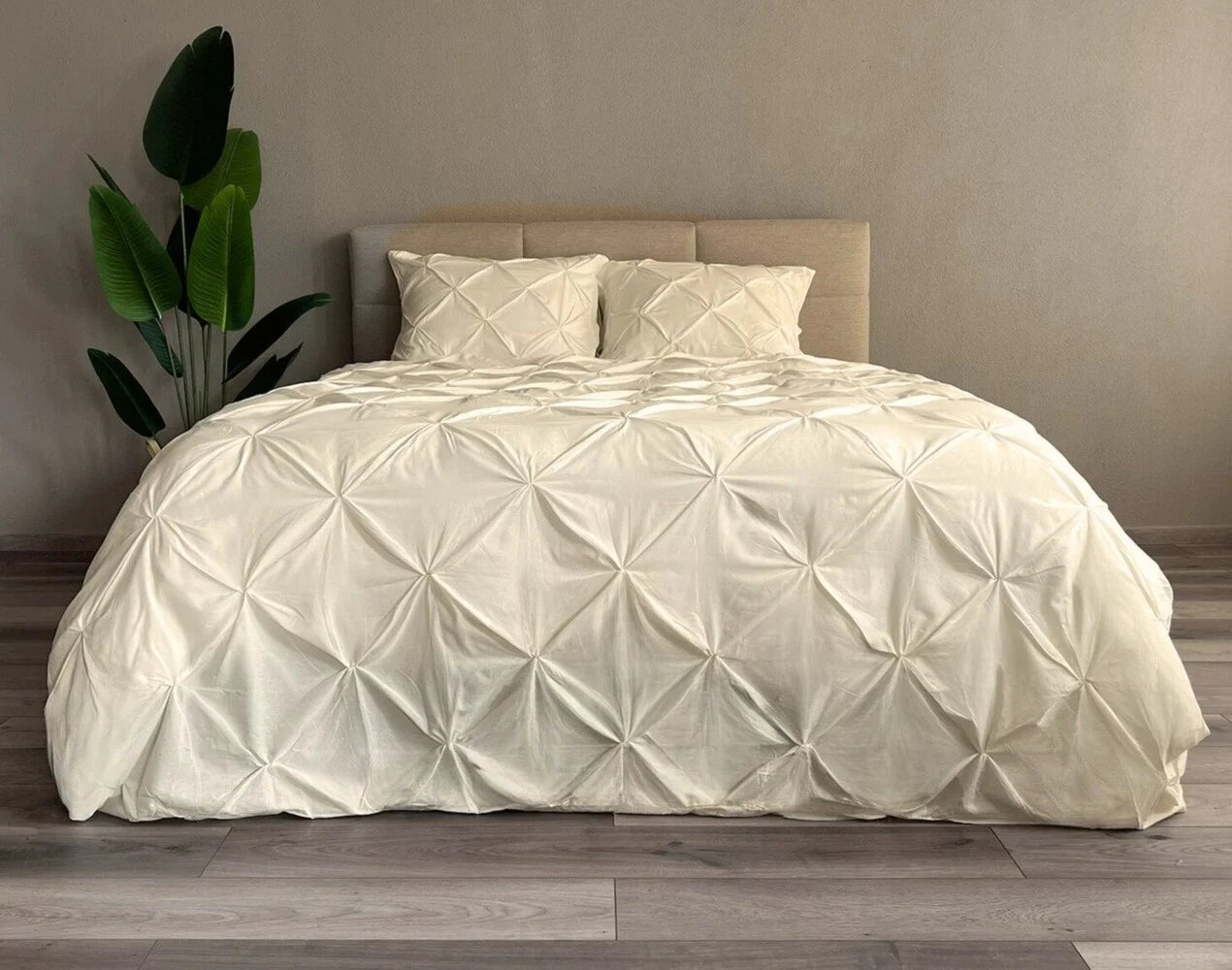 Monte Carlo Off White Dekbedovertrek – Luxe, Comfort en Stijl
