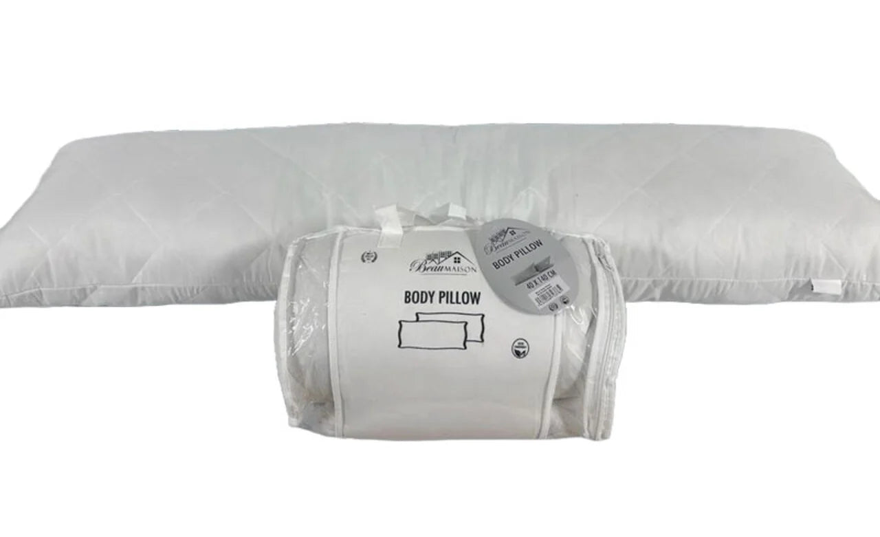 Ondersteunend Lichaamskussen - Perfect Zwangerschapskussen en Zijslaper Kussen | Body Pillow voor Rug- en Heupklachten