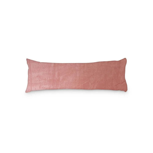 Oud Rose Bodypillow Kussensloop – Luxe Velvet Zwangerschapskussenhoes