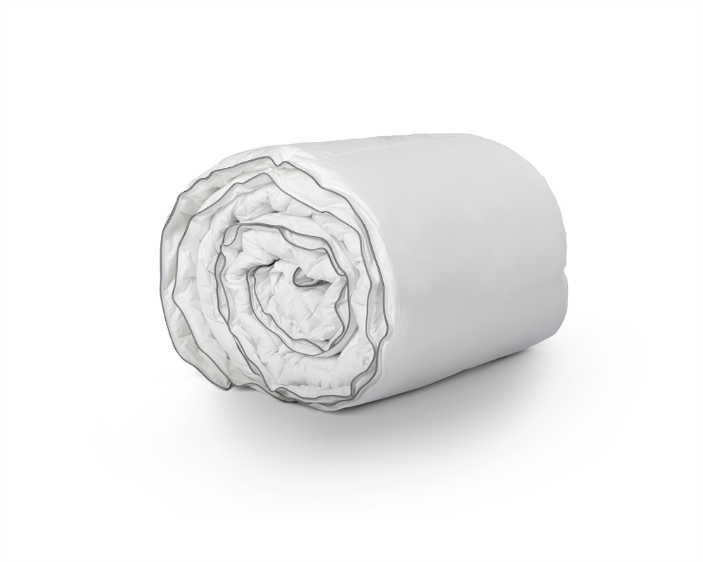 Percale Cotton Touch Enkel Dekbed Wit - Luxe - Perkal katoen - Luchtig