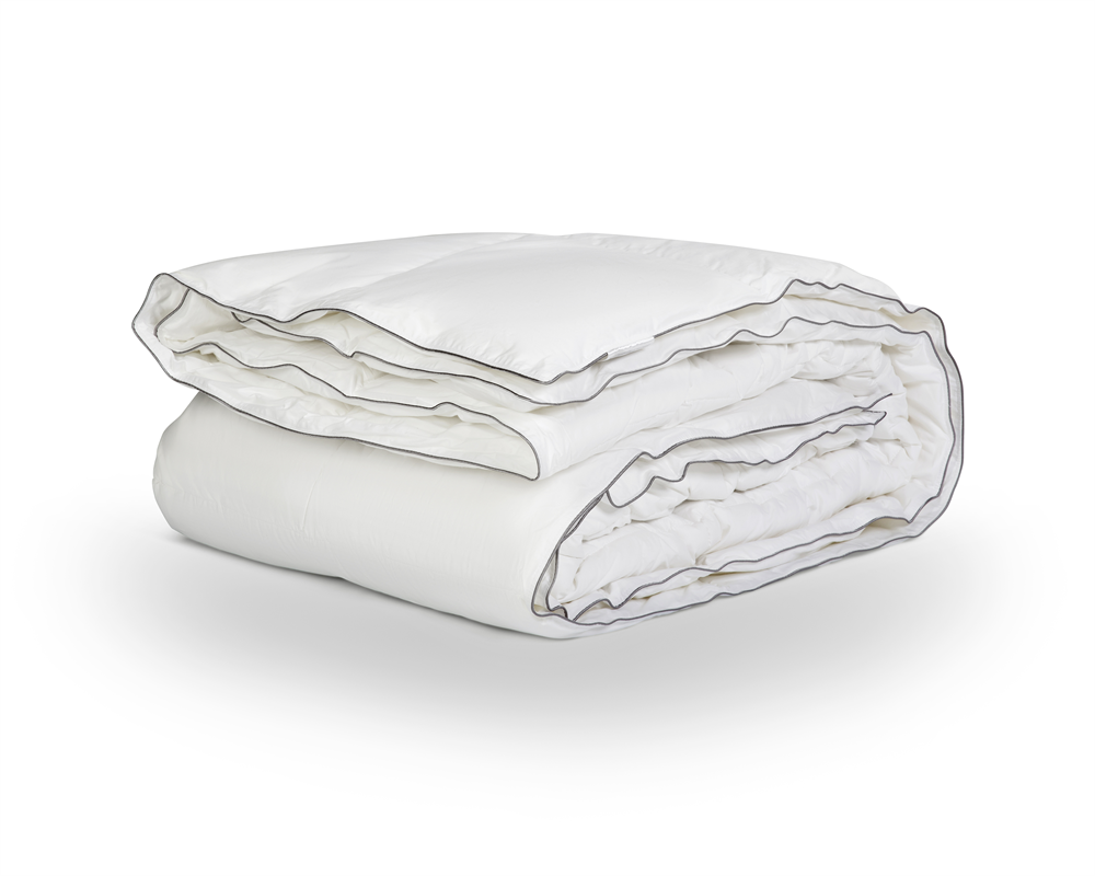 Percale Cotton Touch Enkel Dekbed Wit - Luxe - Perkal katoen - Luchtig