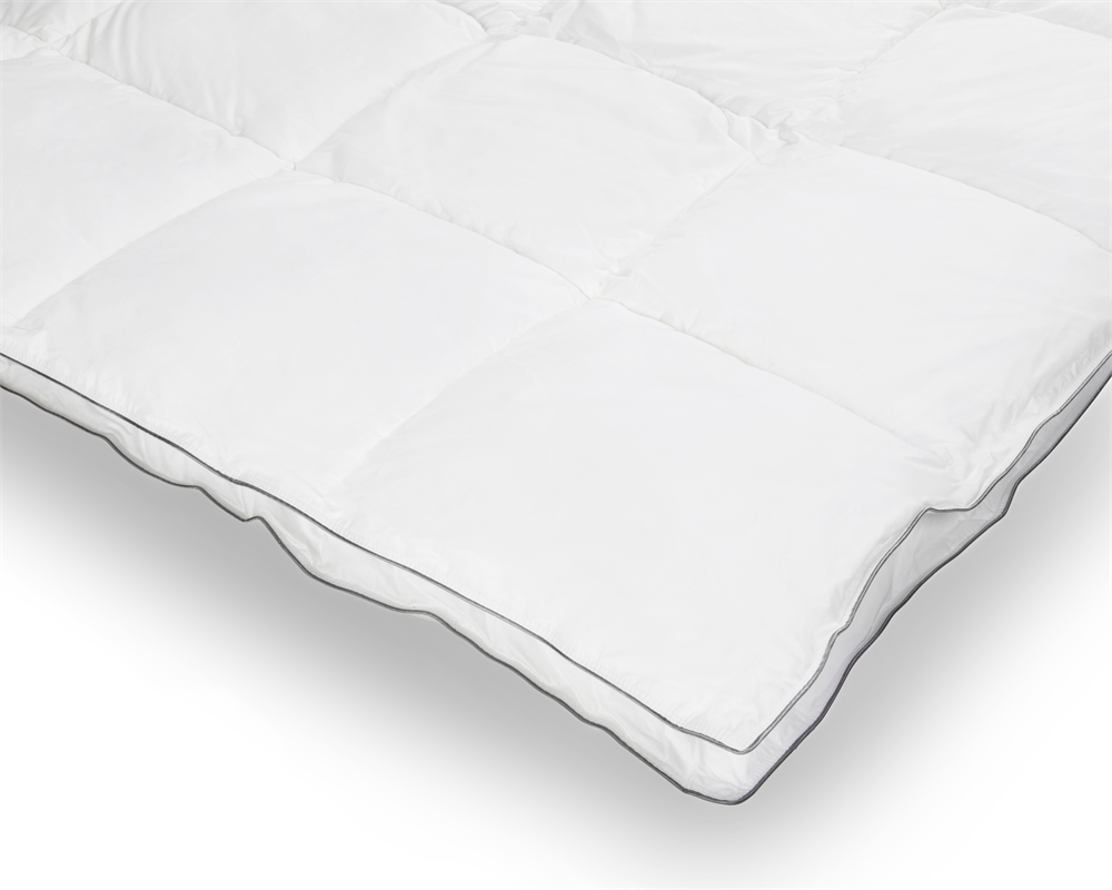 Percale Cotton Touch Enkel Dekbed Wit - Luxe - Perkal katoen - Luchtig