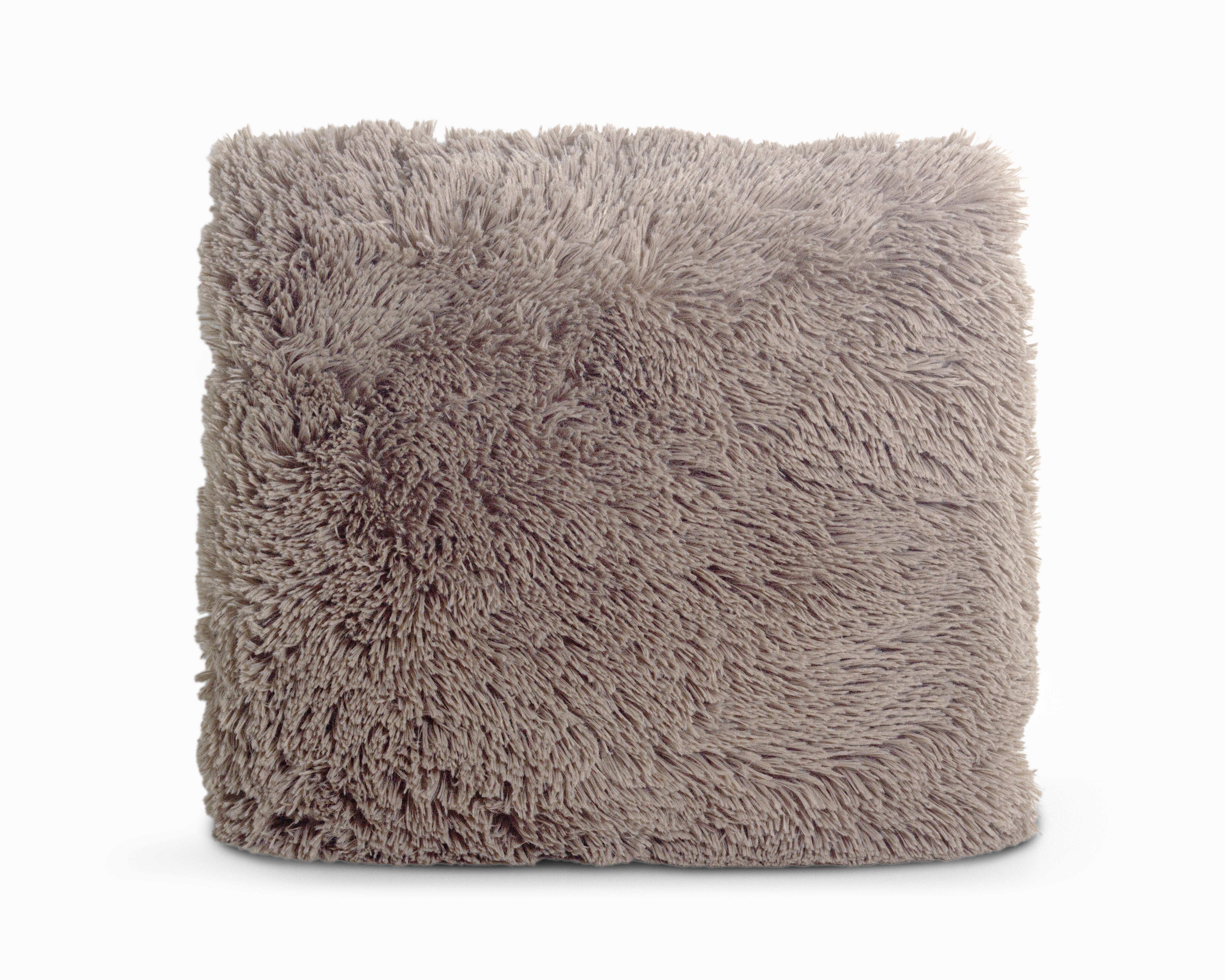 Polar bear Sierkussen Deep Taupe 50 x 50